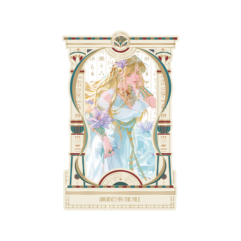 Journey on the Nile Series Acrylic Jewelry Holder