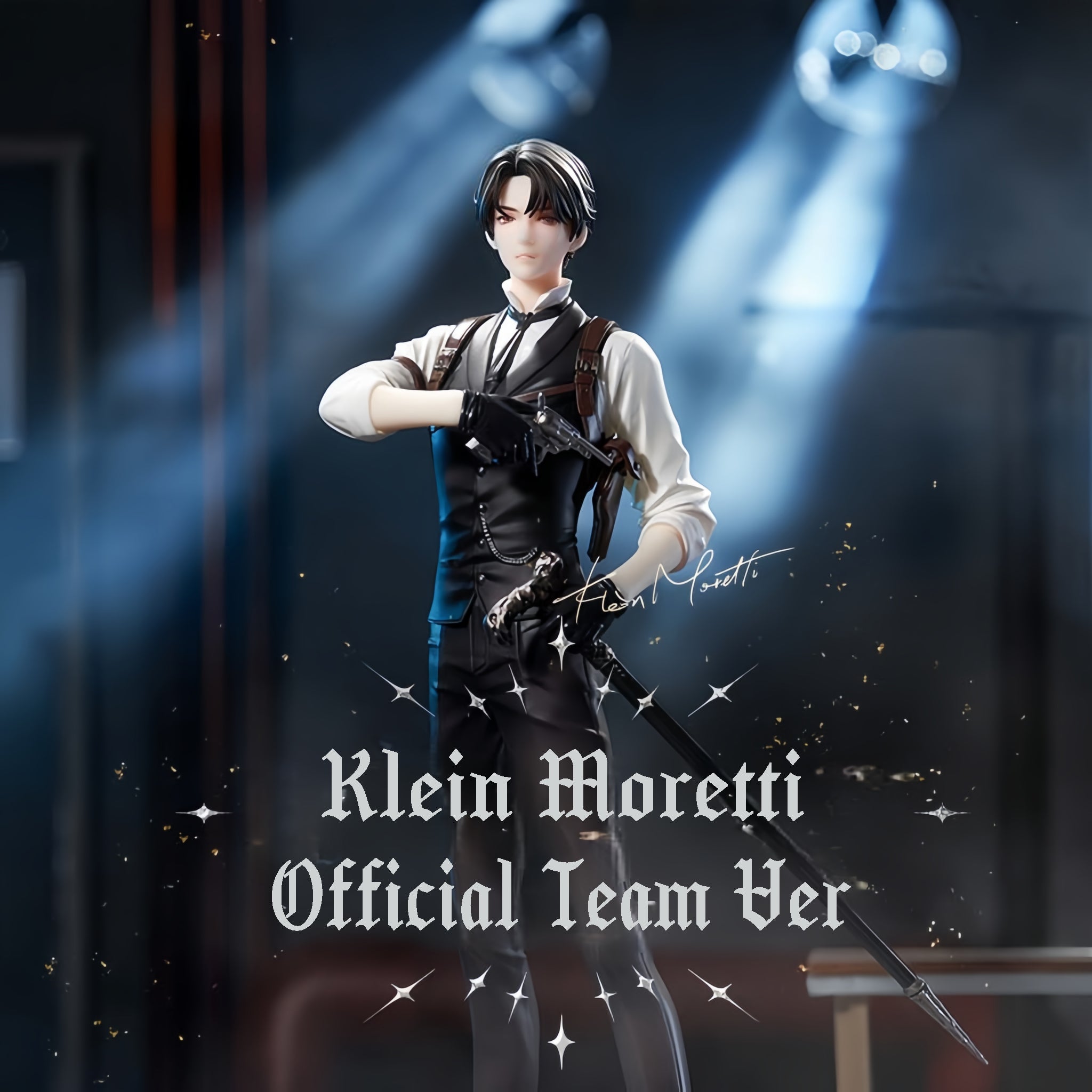 Desk Display Mini Figure Series Klein Moretti (Official Nighthawk Version)