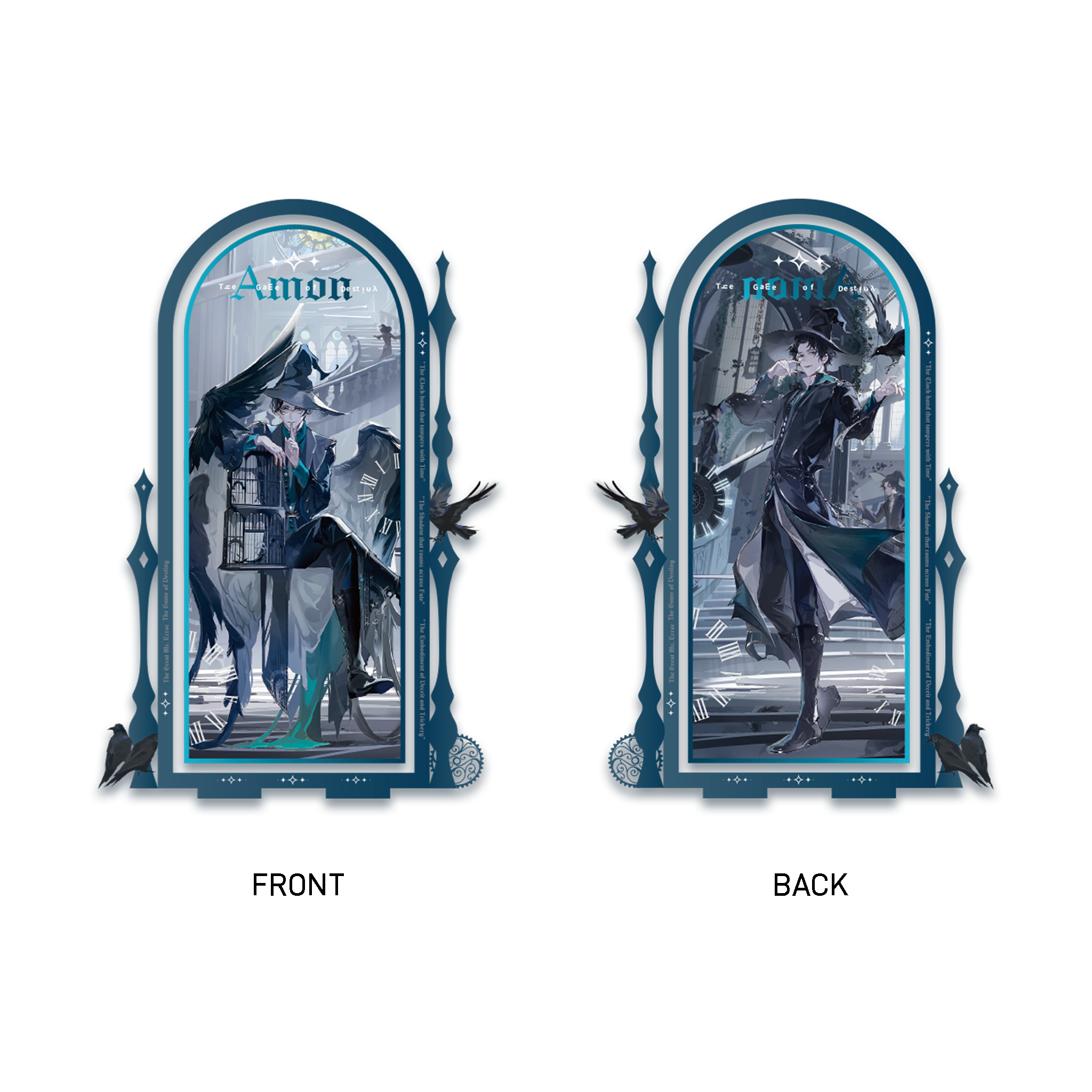 The Game of Destiny Series Rotating Acrylic Standee