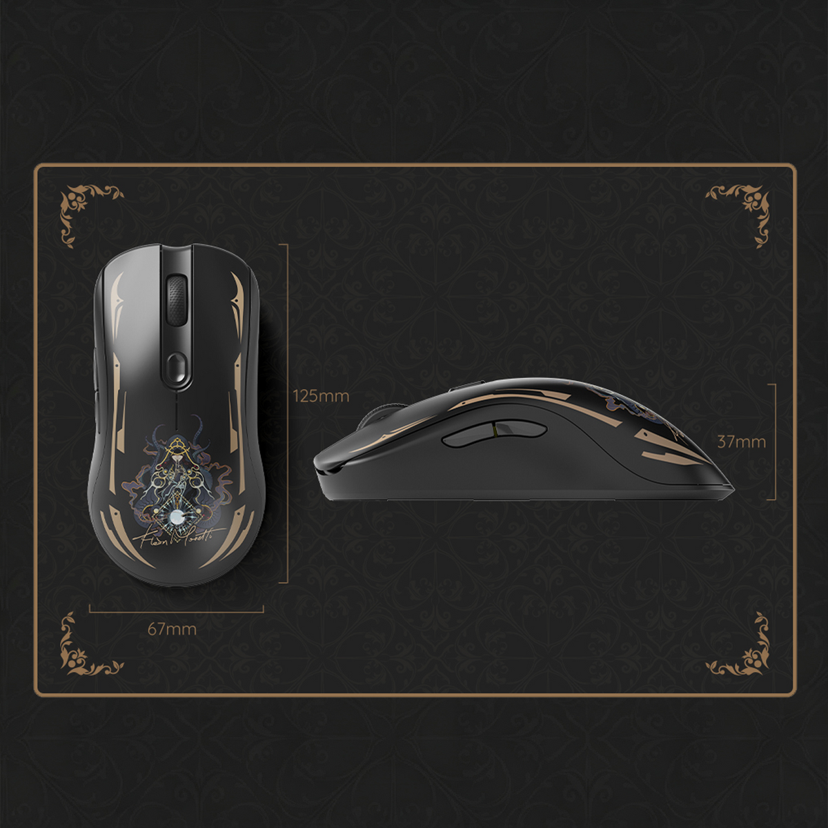 AKKO × Lord of Mysteries Lingdong V9 Pro Tri-Mode Gaming Mouse
