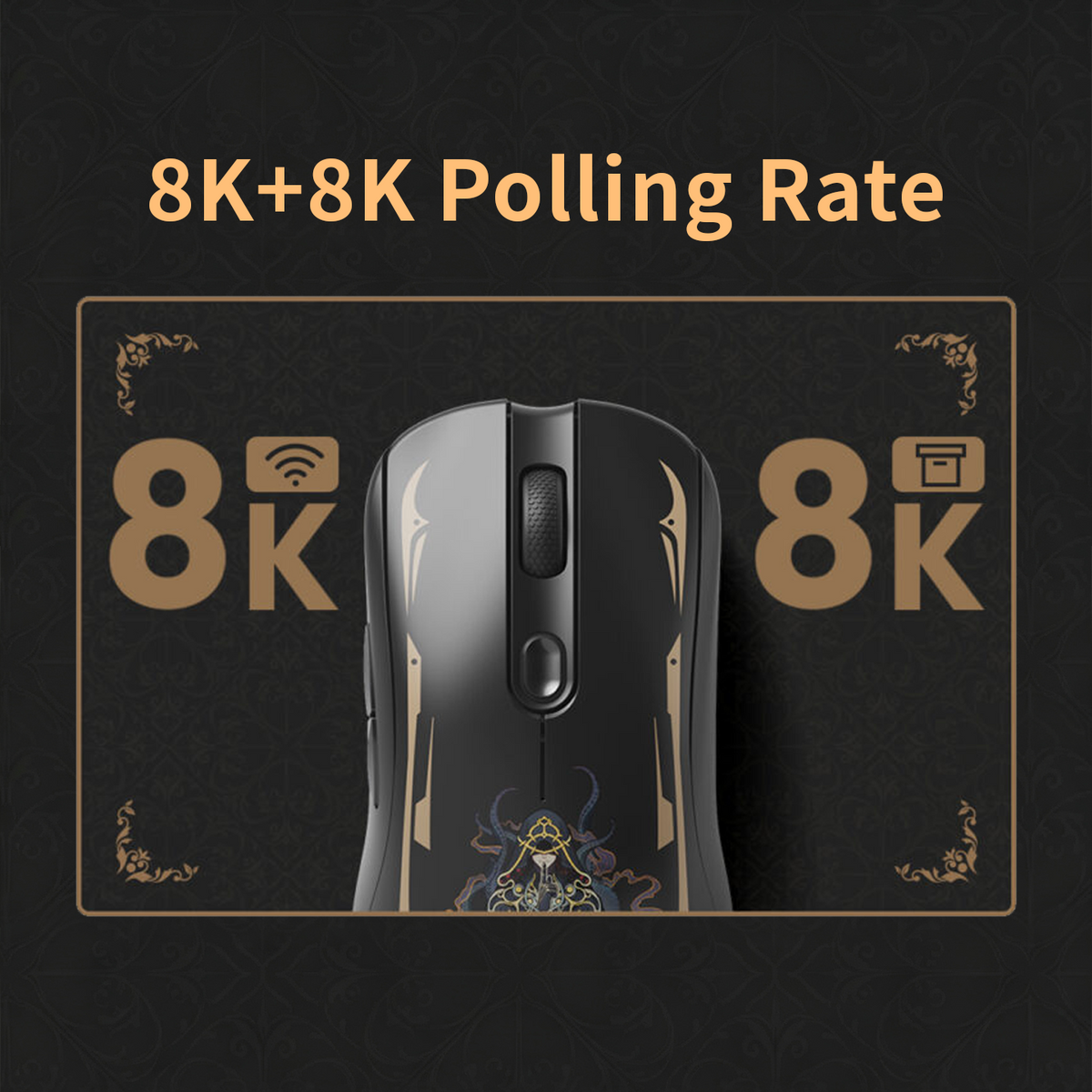 AKKO × Lord of Mysteries Lingdong V9 Pro Tri-Mode Gaming Mouse