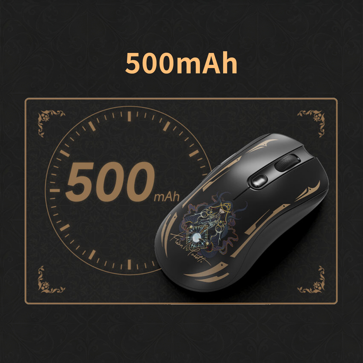 AKKO × Lord of Mysteries Lingdong V9 Pro Tri-Mode Gaming Mouse
