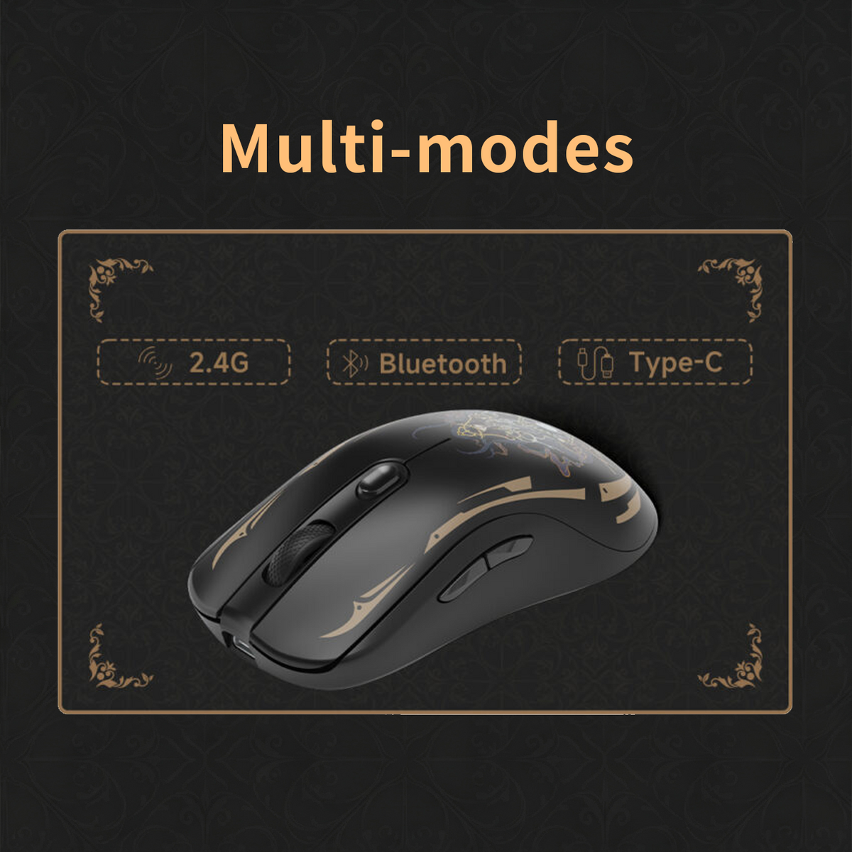 AKKO × Lord of Mysteries Lingdong V9 Pro Tri-Mode Gaming Mouse