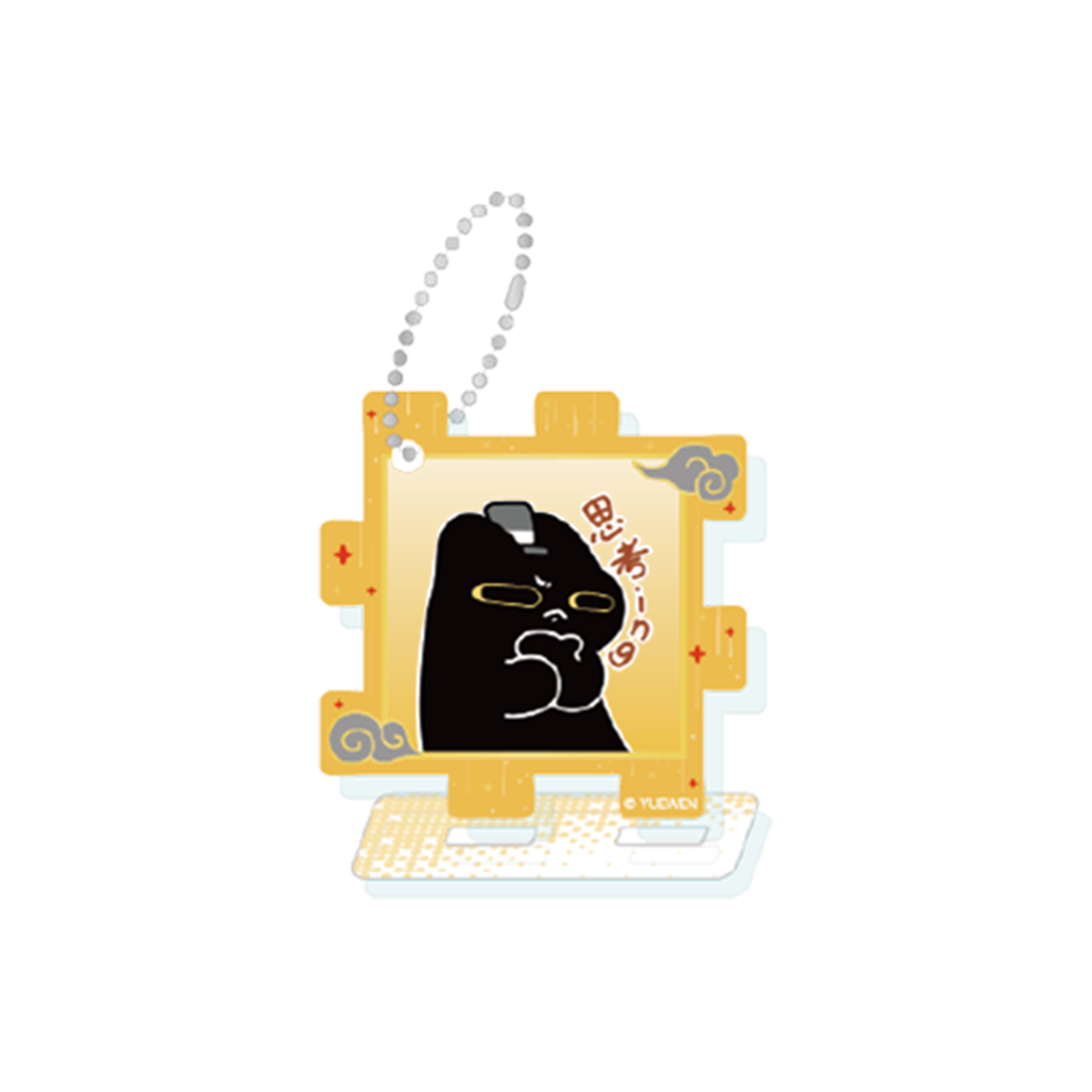 Cat's Adventure Series Acrylic Puzzle Charm Blind Box