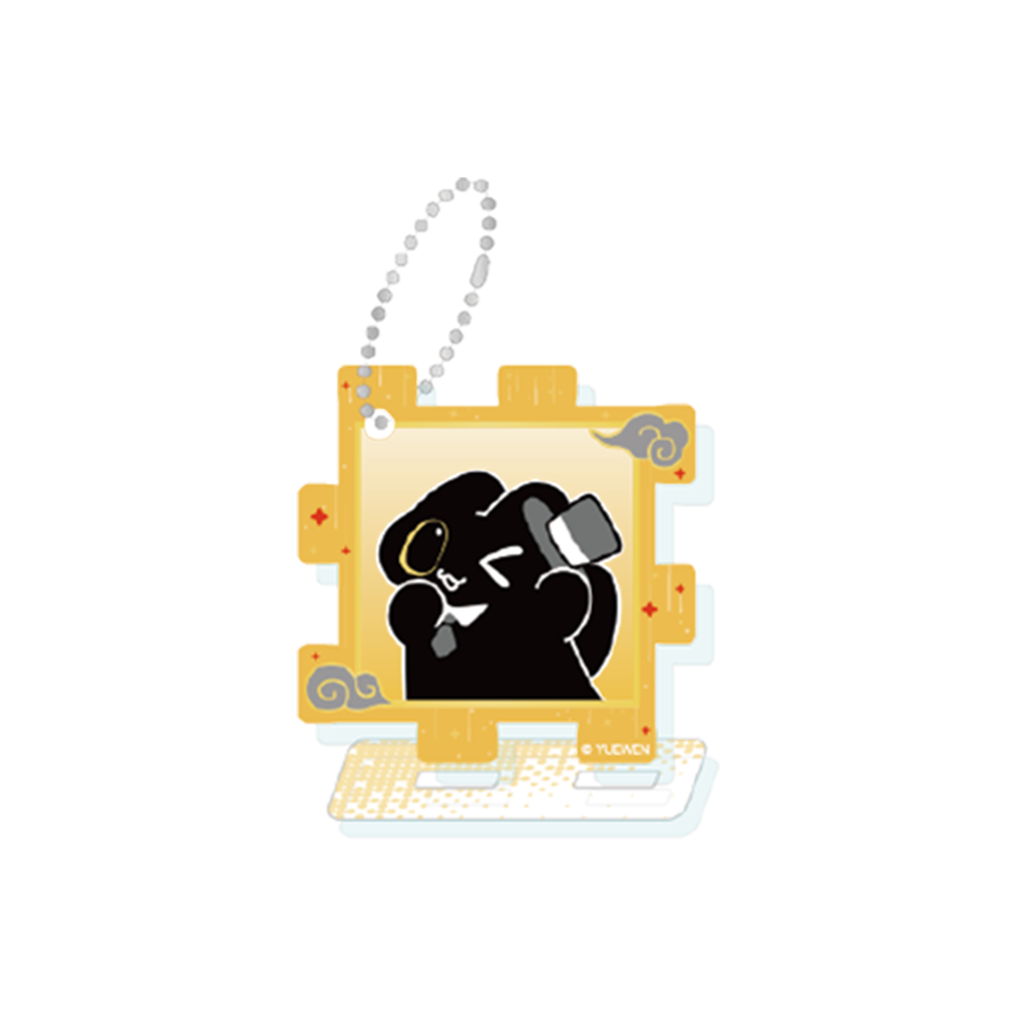 Cat's Adventure Series Acrylic Puzzle Charm Blind Box