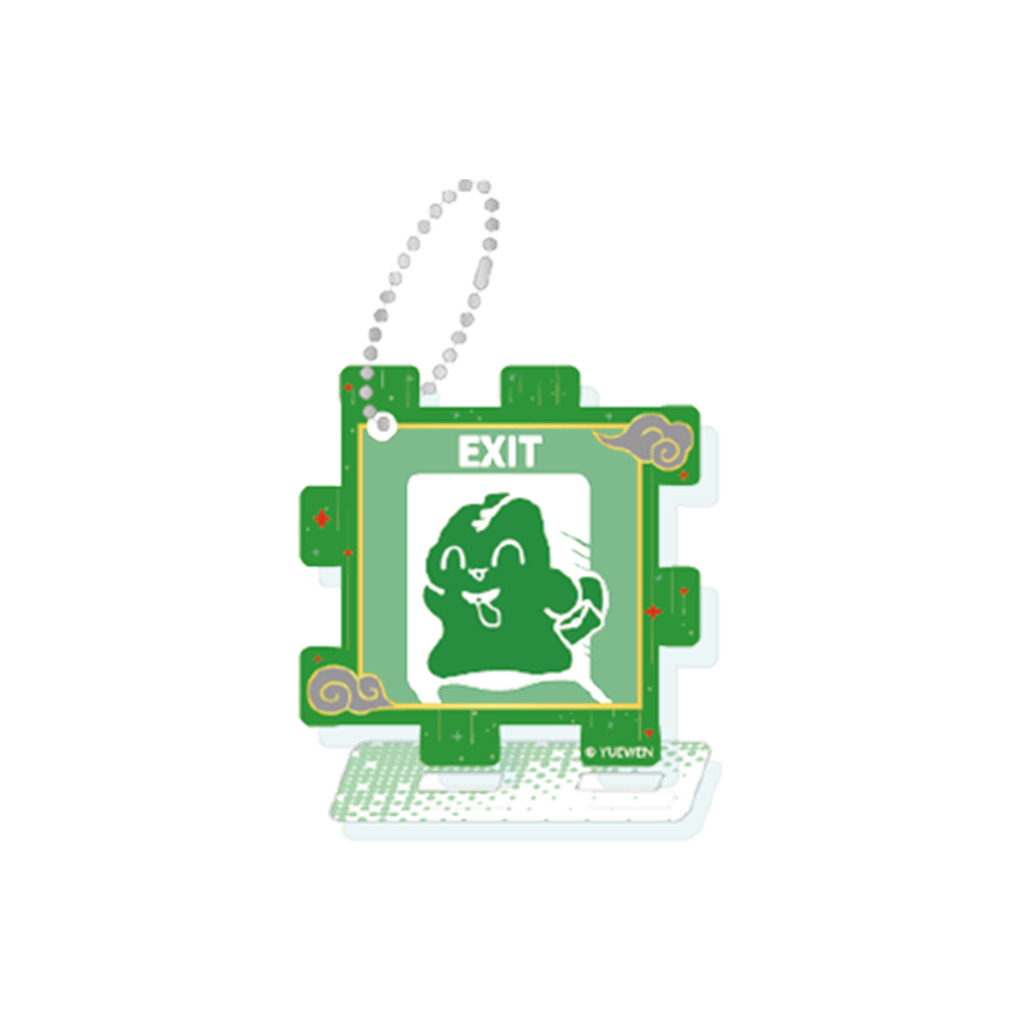 Cat's Adventure Series Acrylic Puzzle Charm Blind Box