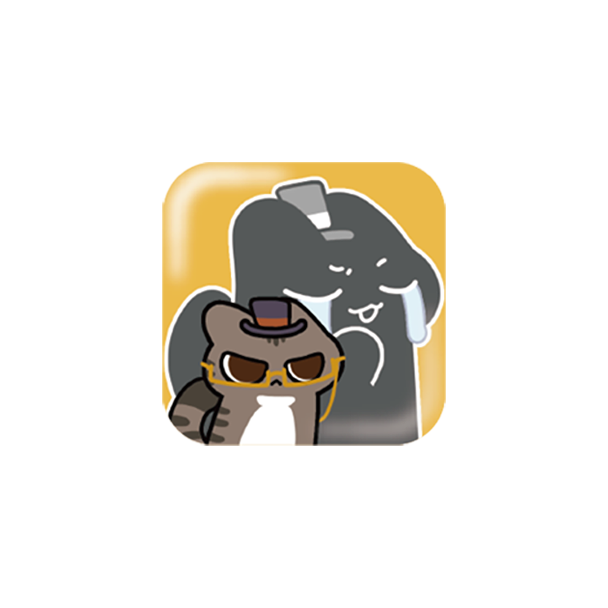 Cat's Adventure Series Lenticular Emoji Badge Blind Box