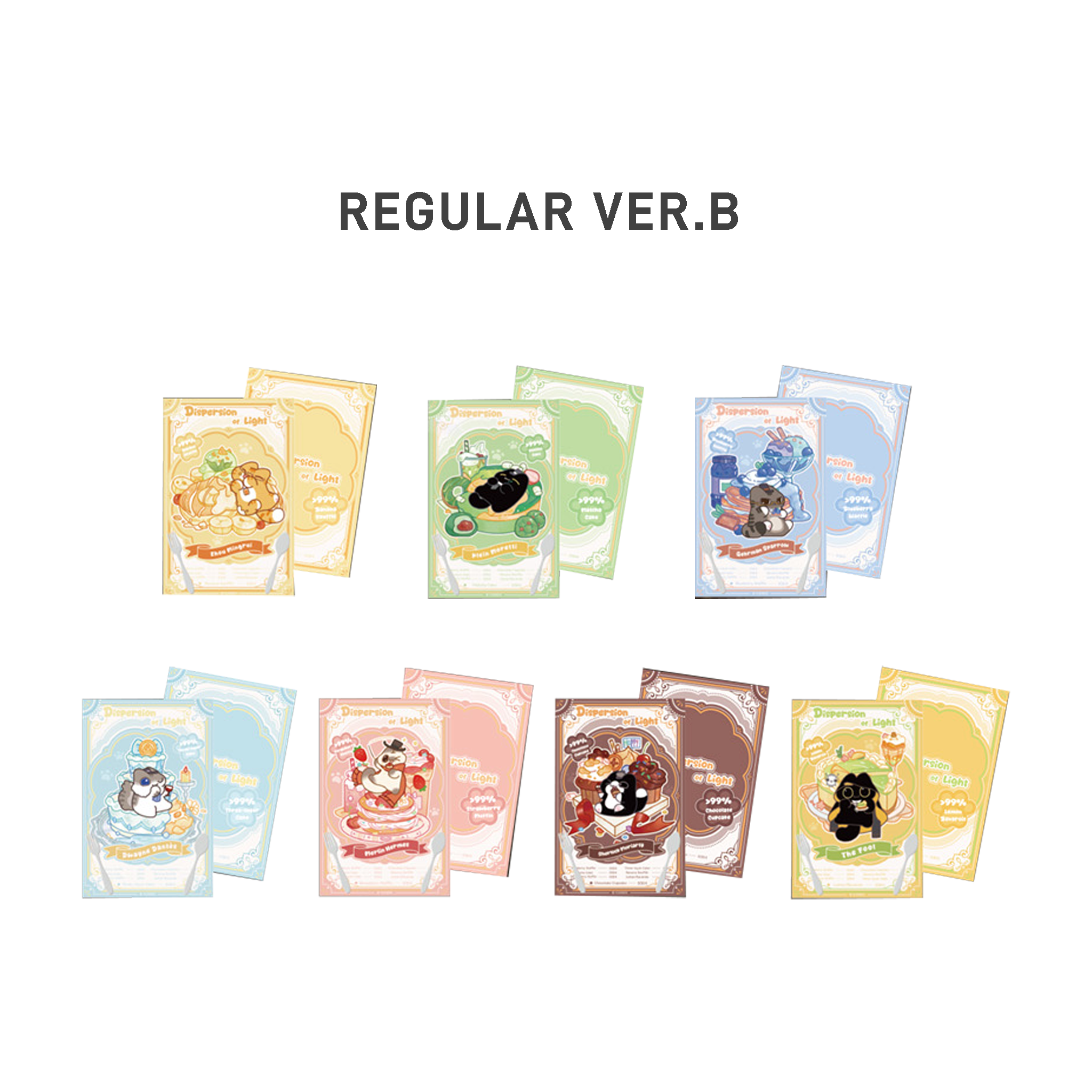 Dispersion of Light Series Faux-Polaroid Blind Box