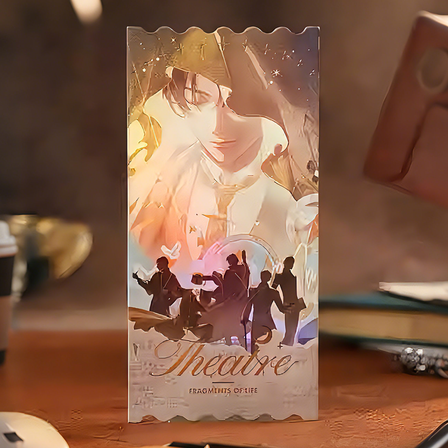 Fragments of Life Series Commemorative Tickets Blind Box