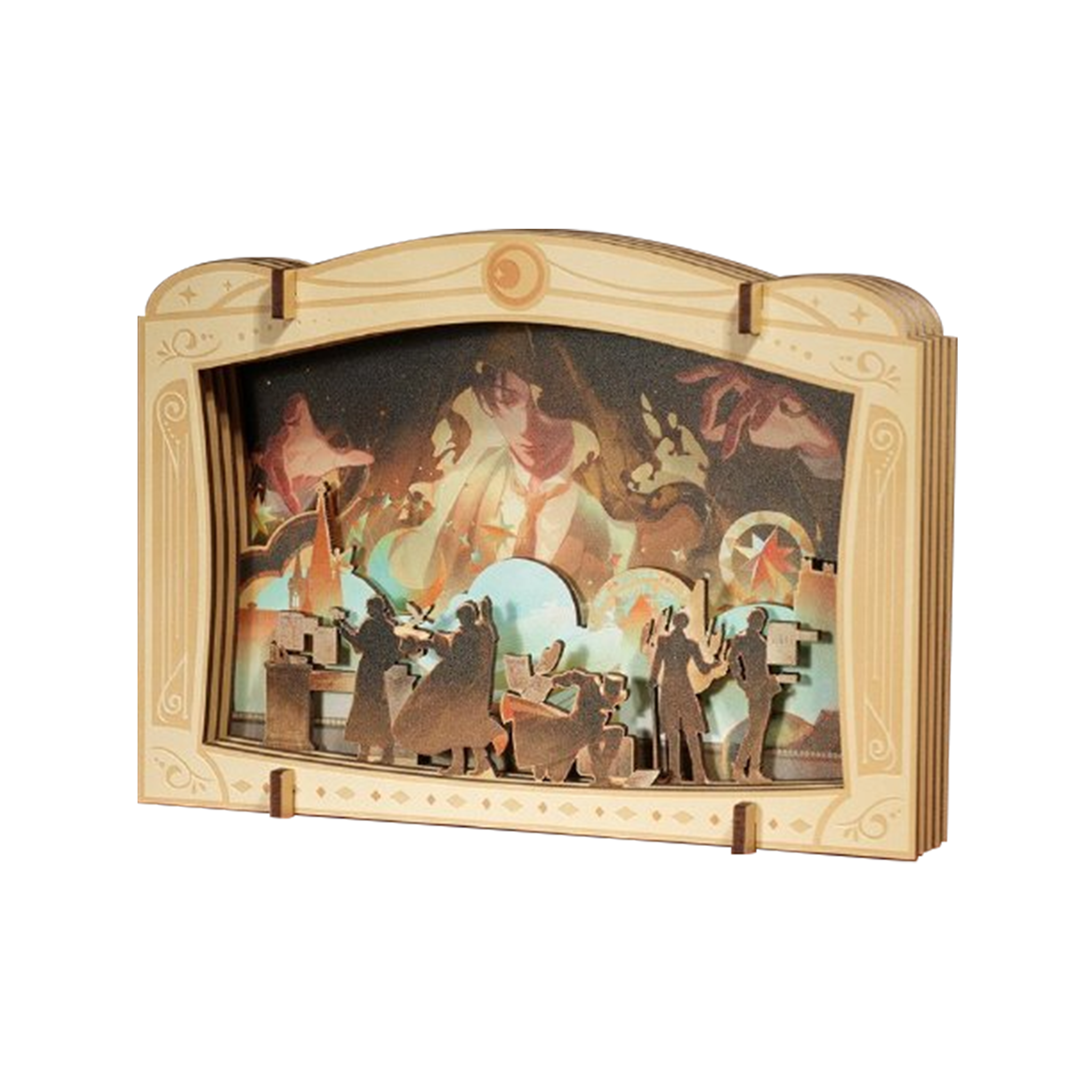 Fragments of life Series Wooden Layered 3D Frame