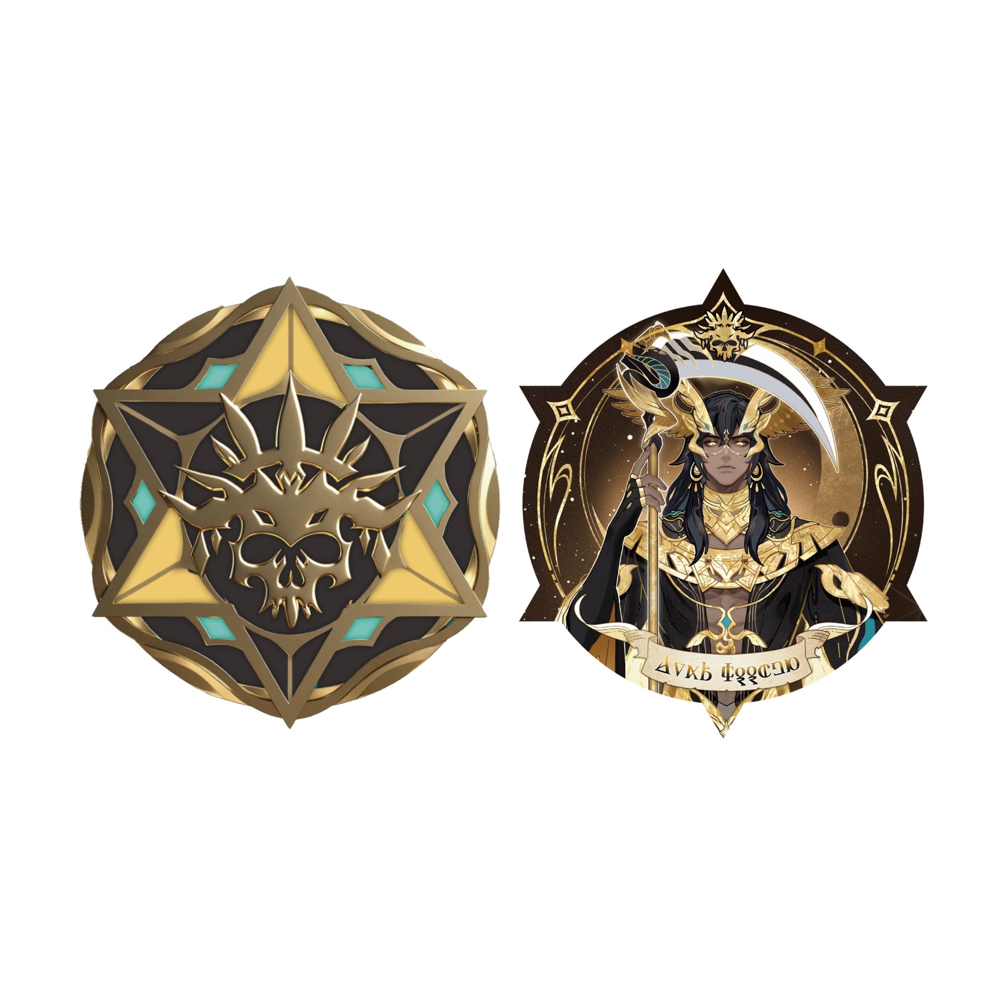 Lord of Mysteries × Honor of Kings⁠ Series Magnetic Metal Pin