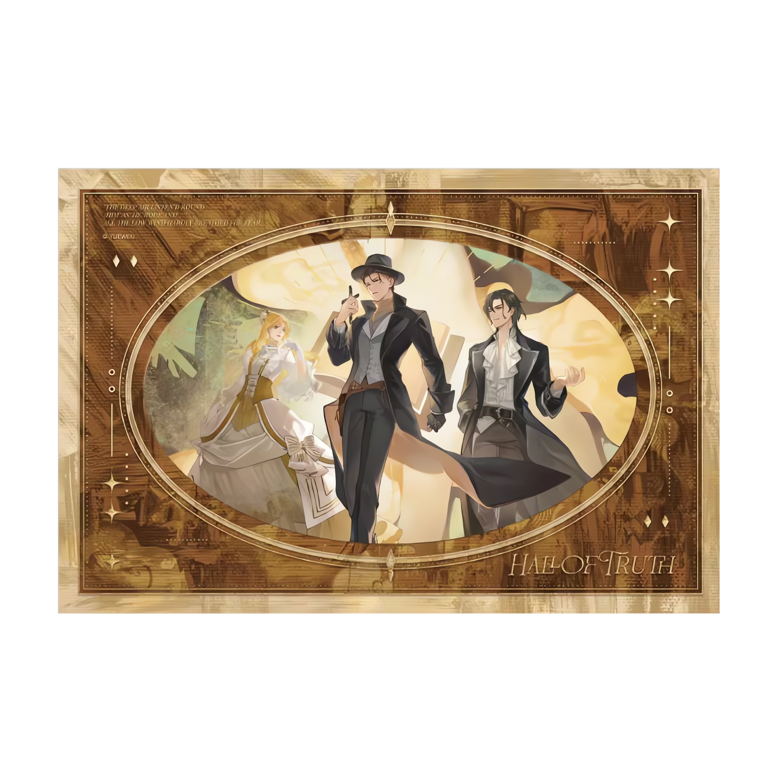 With You Series Hall of Honesty Collection Layered Decorative Signature Board
