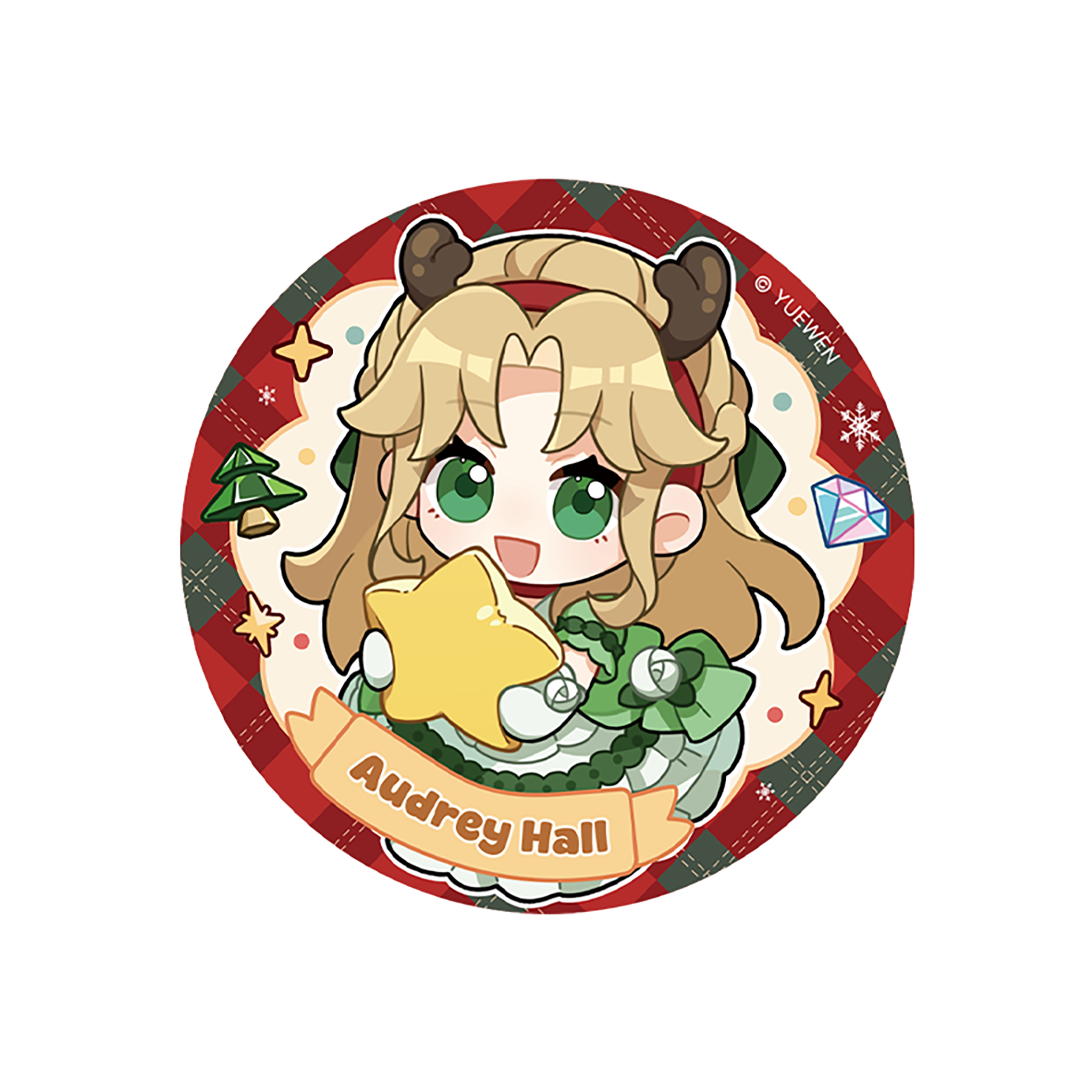 Lustrous Dreamscape Series Double-Flash Badge Blind Box