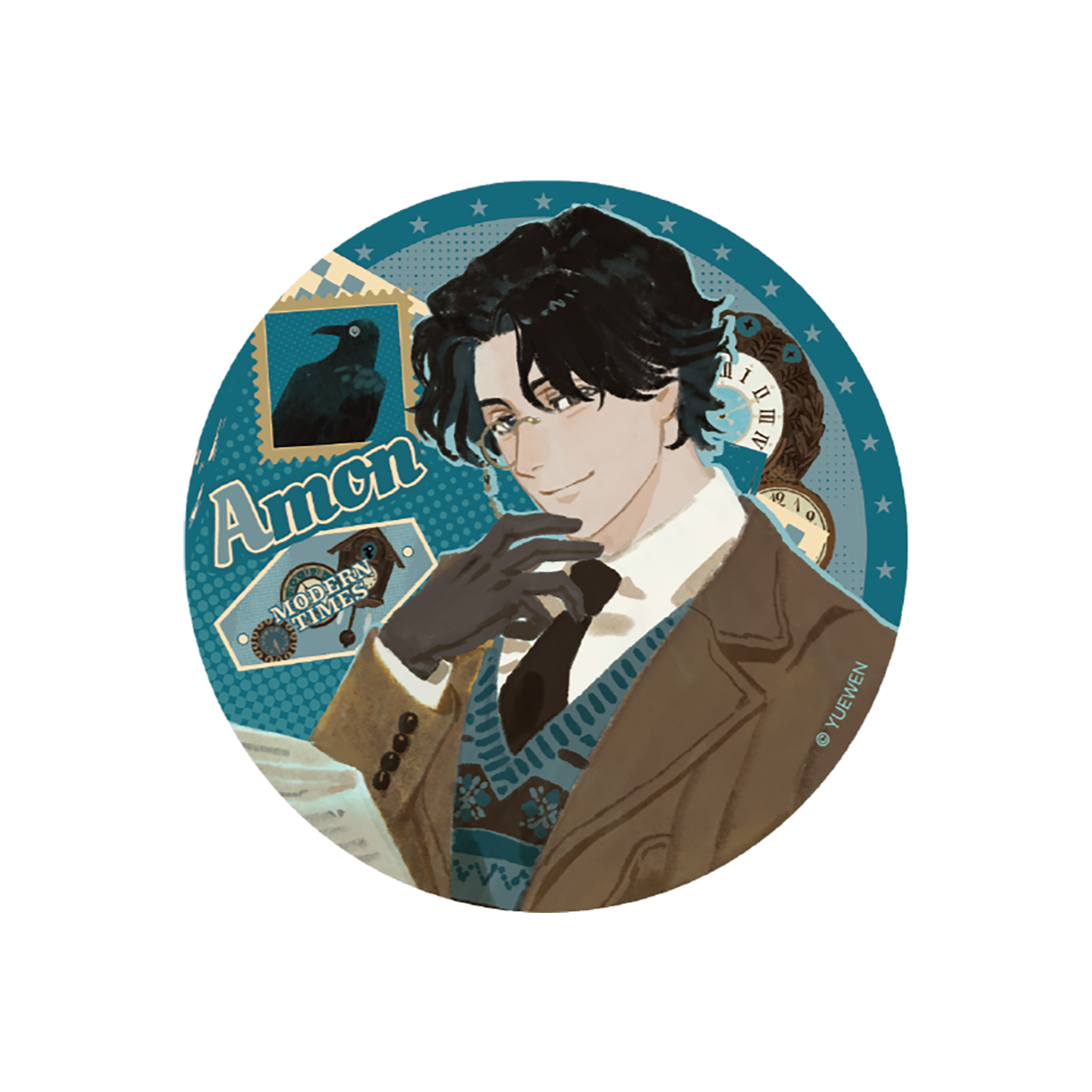 Modern Times Series Badge Blind Box