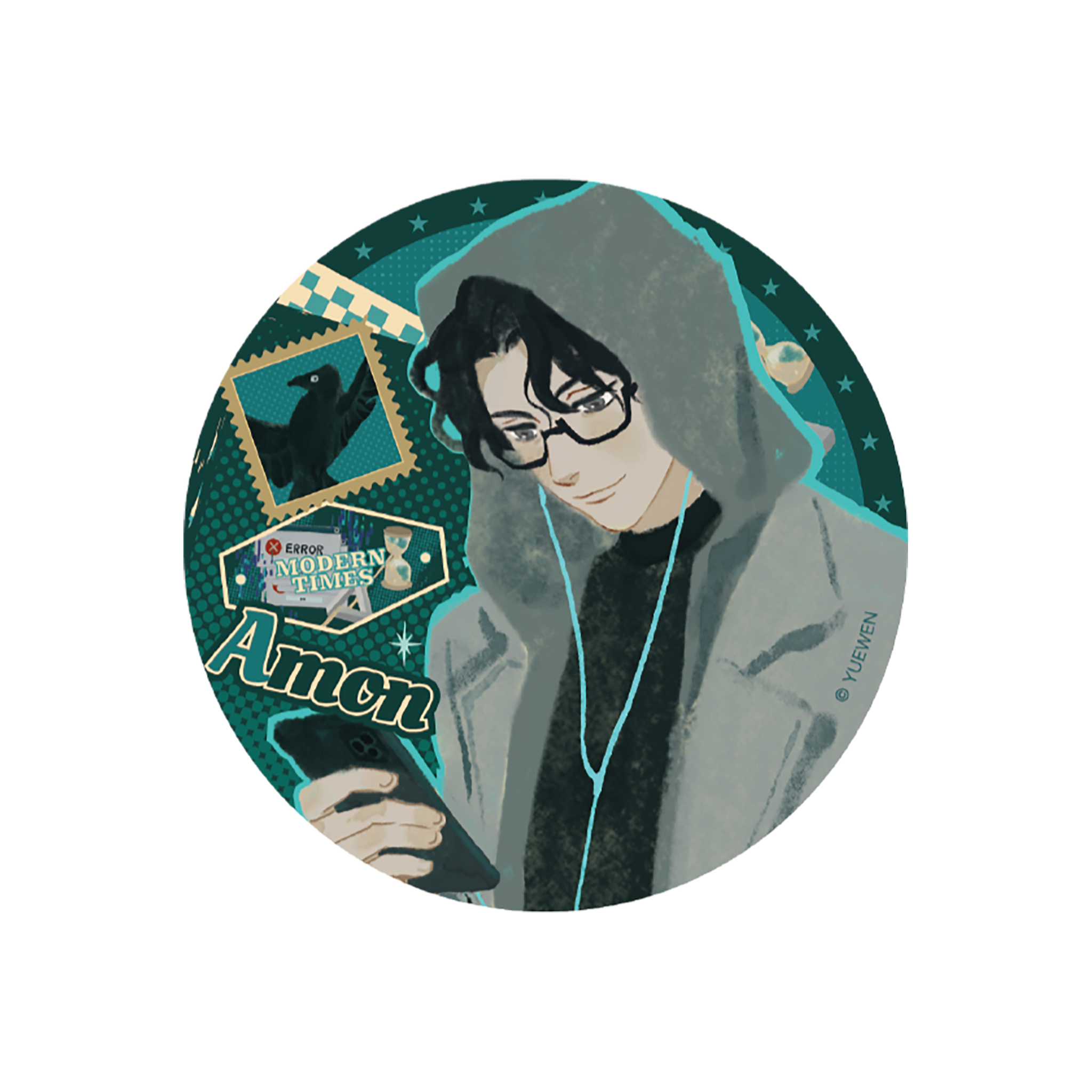 Modern Times Series Badge Blind Box