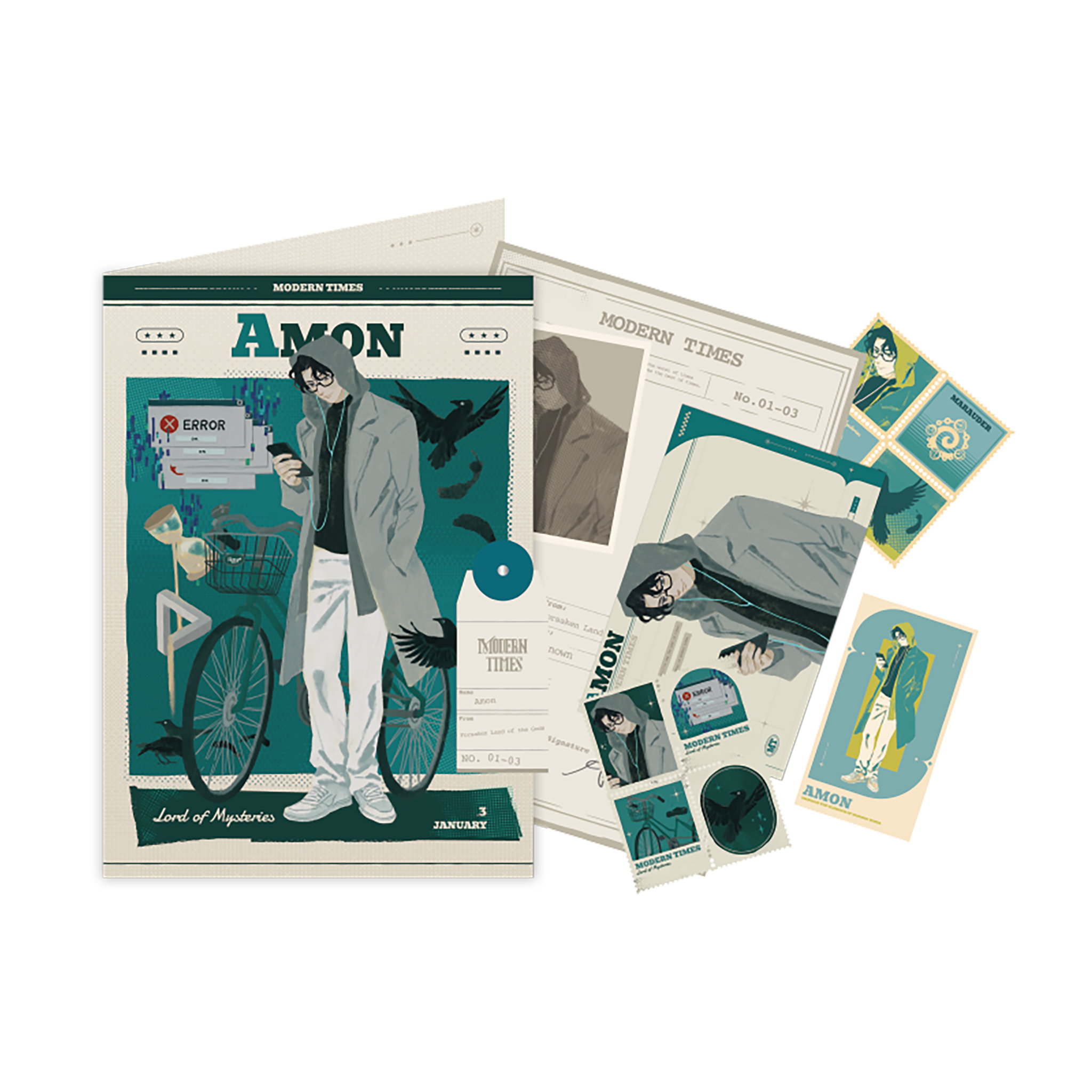 Modern Times Series Archive Portfolio Set Blind Box