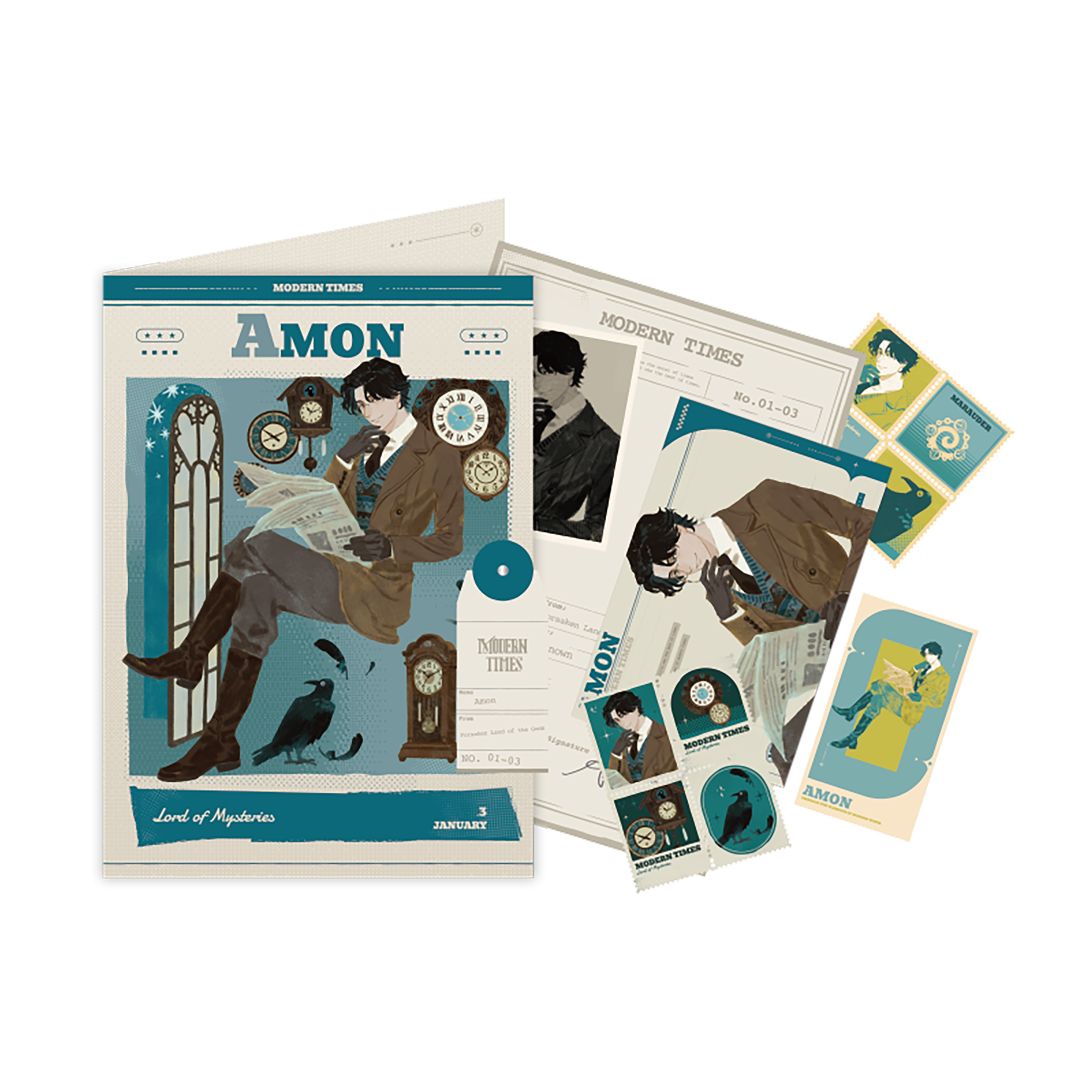 Modern Times Series Archive Portfolio Set Blind Box