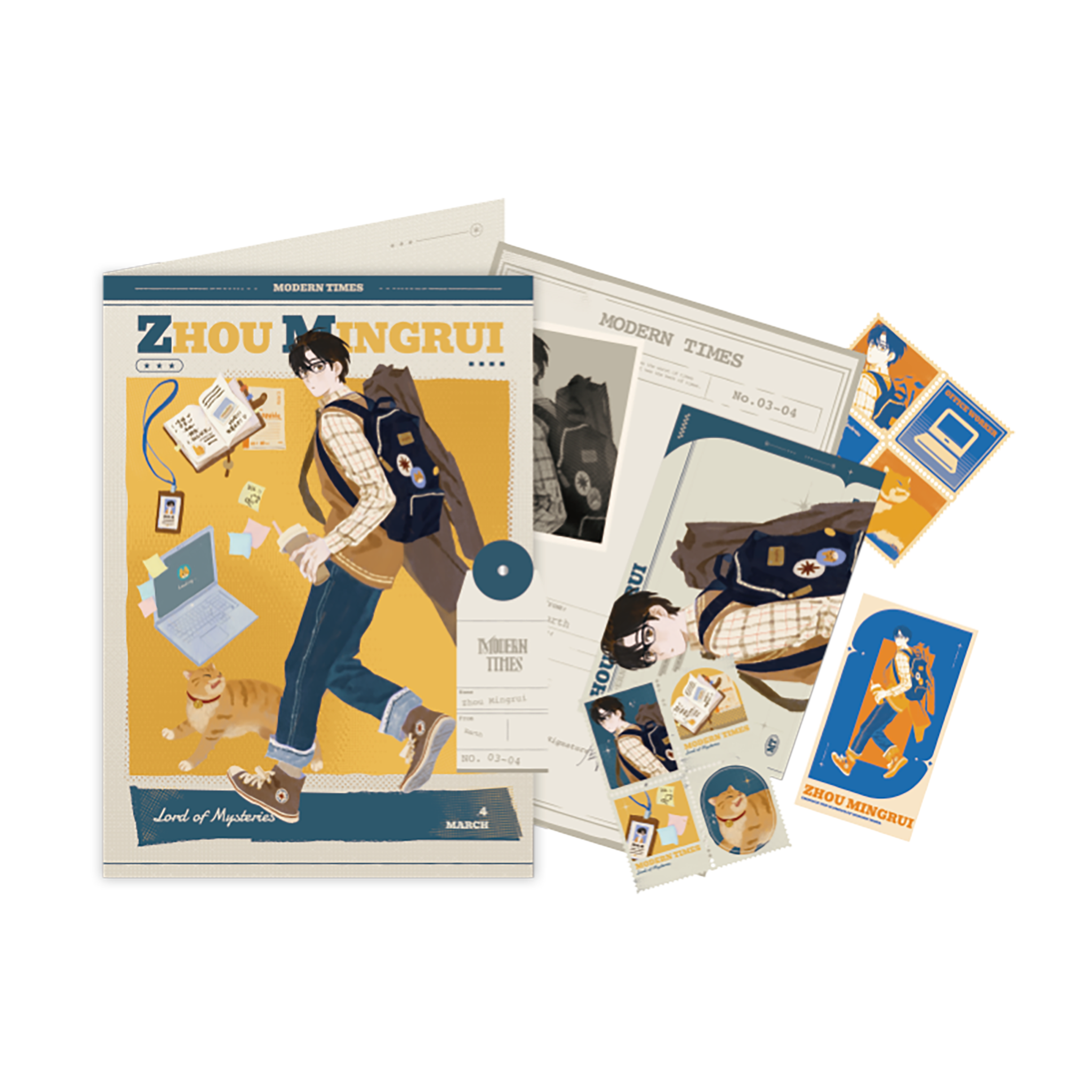 Modern Times Series Archive Portfolio Set Blind Box