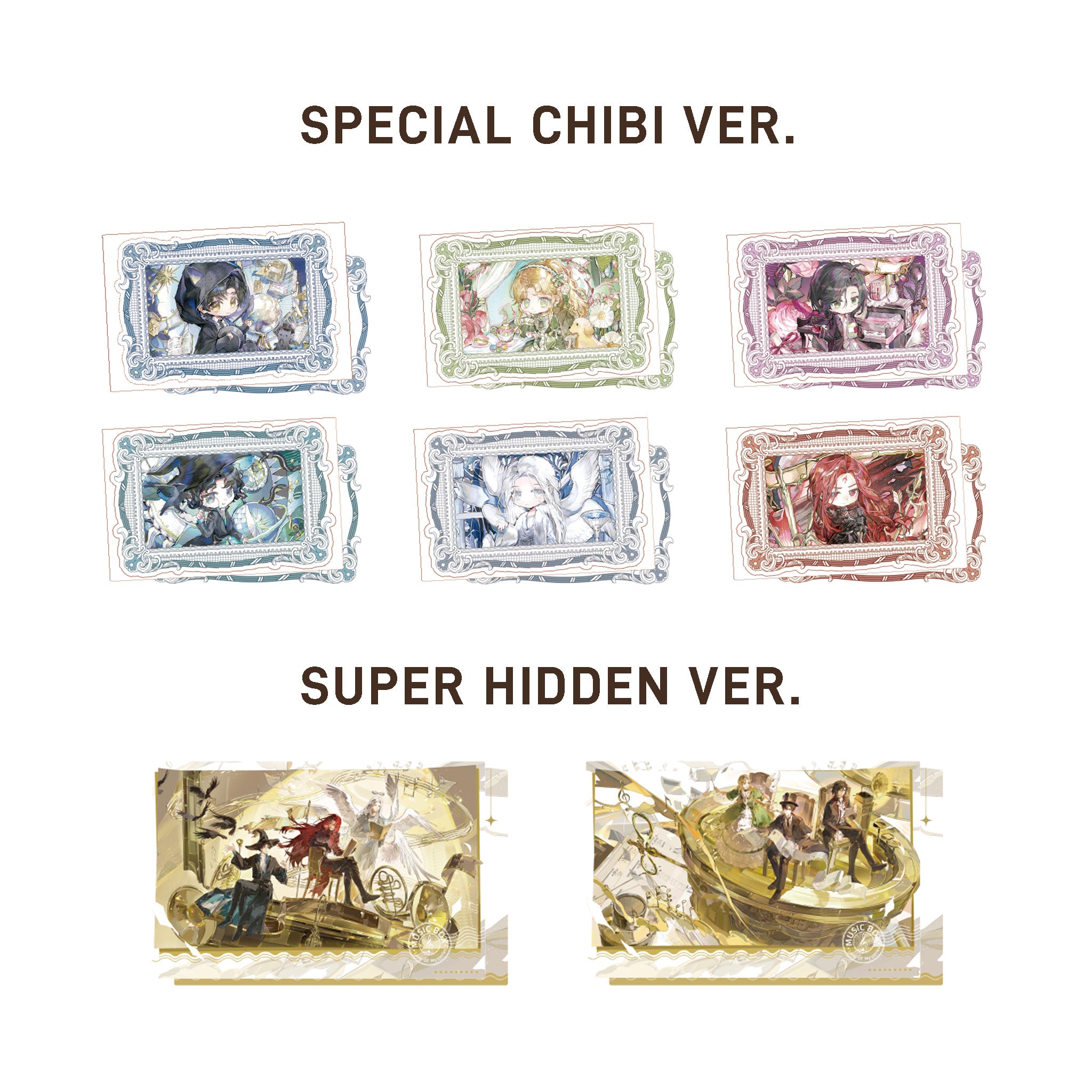 Music Box Series Polaroid Blind Box