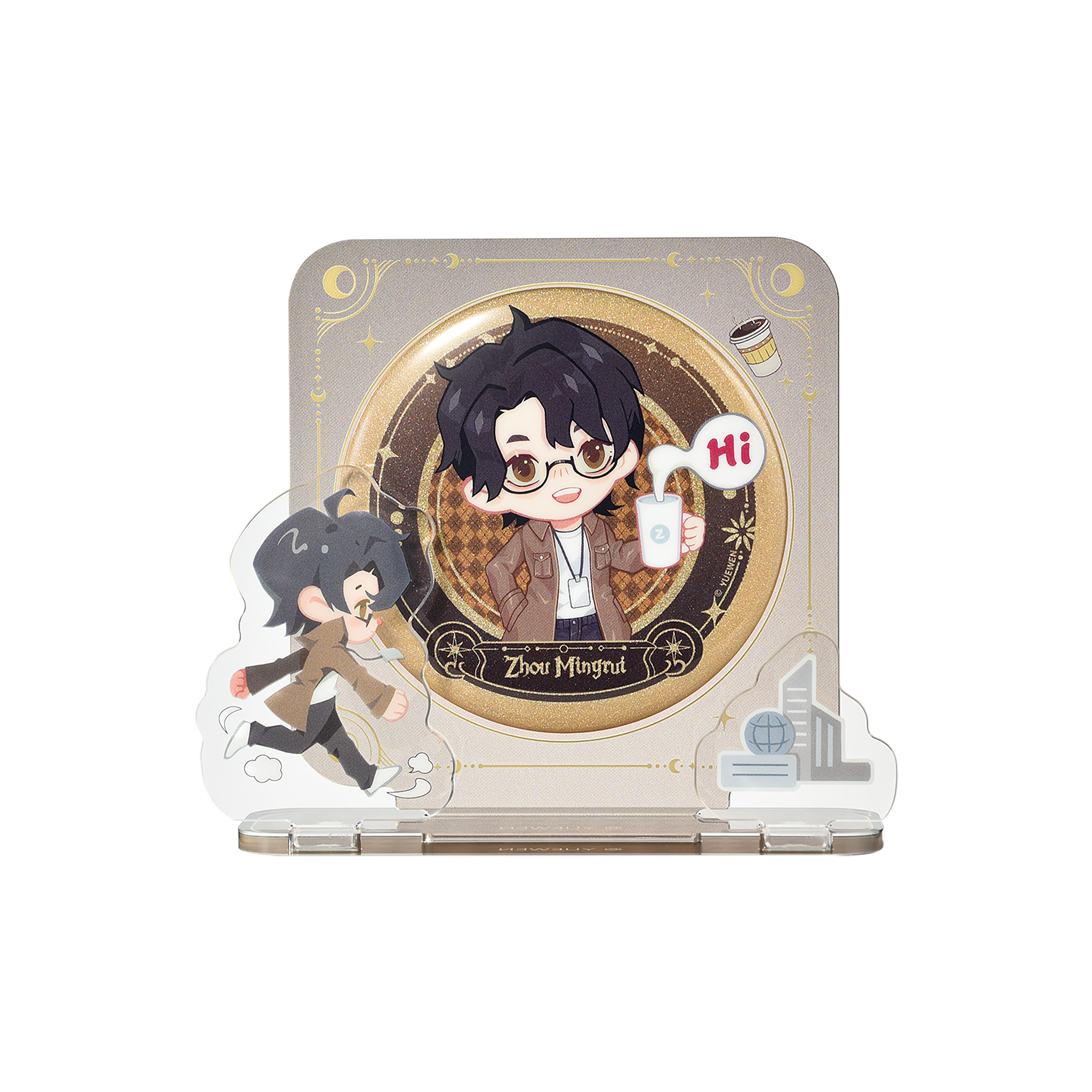 Path of Fate Series Magnetic Acrylic Standee & Badge Set Blind Box