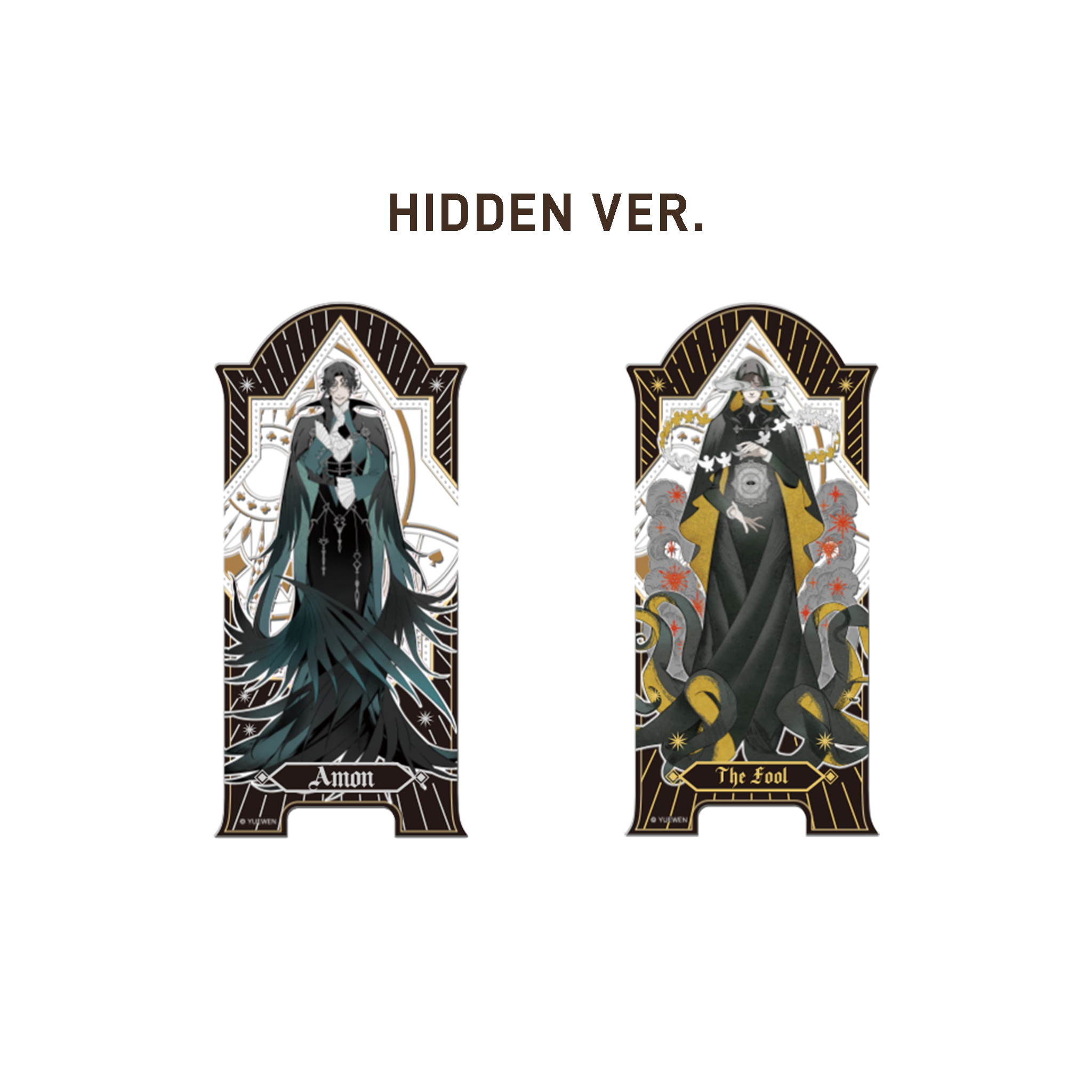Poker Series Acrylic Magnetic Screen Blind Box