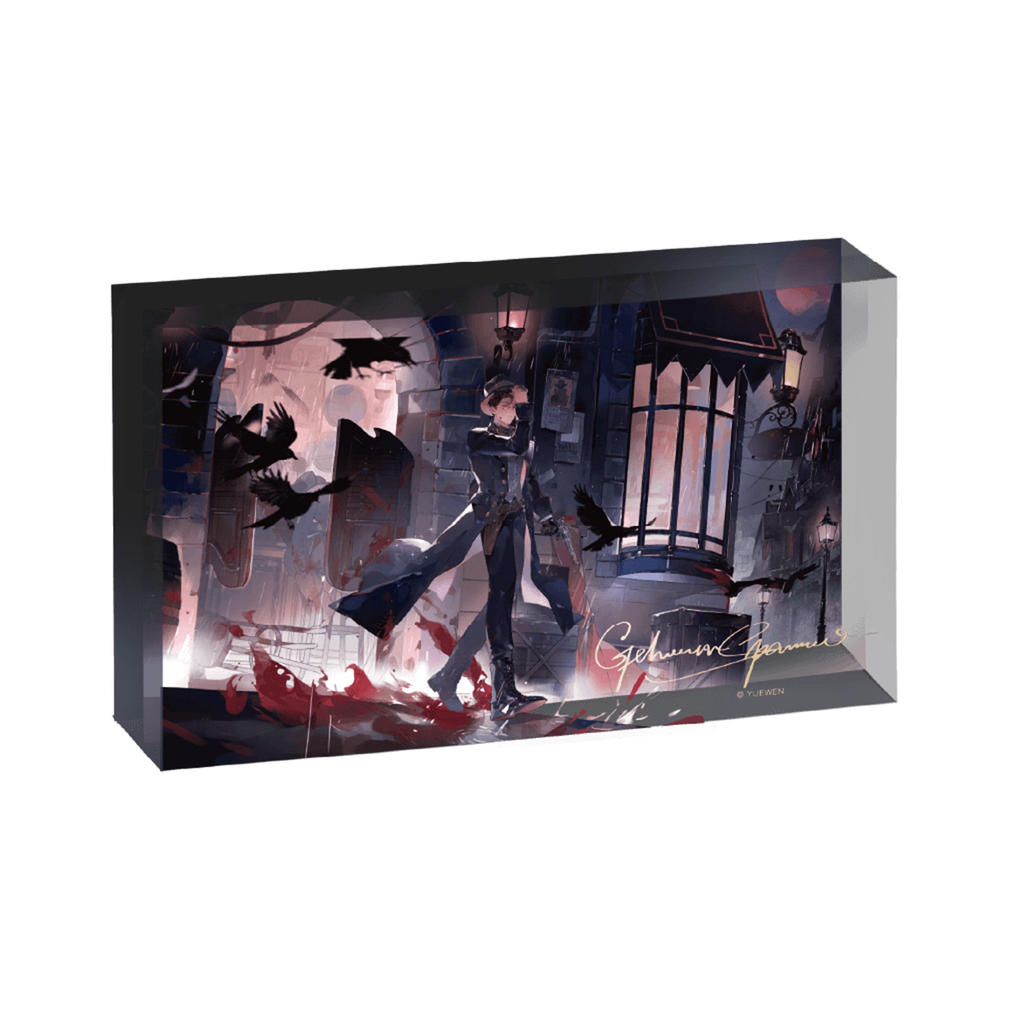 Rainy Season Series Acrylic Block