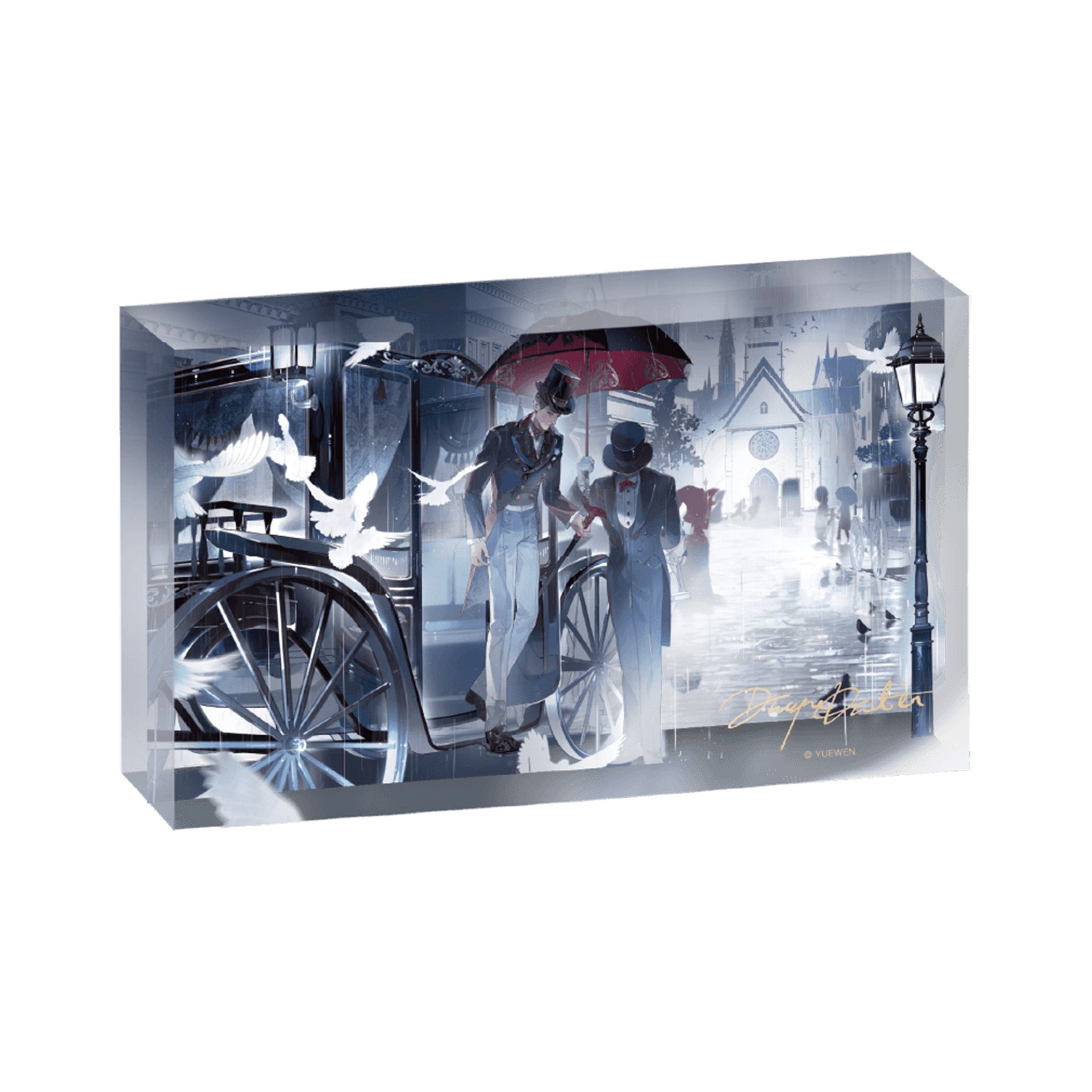 Rainy Season Series Acrylic Block