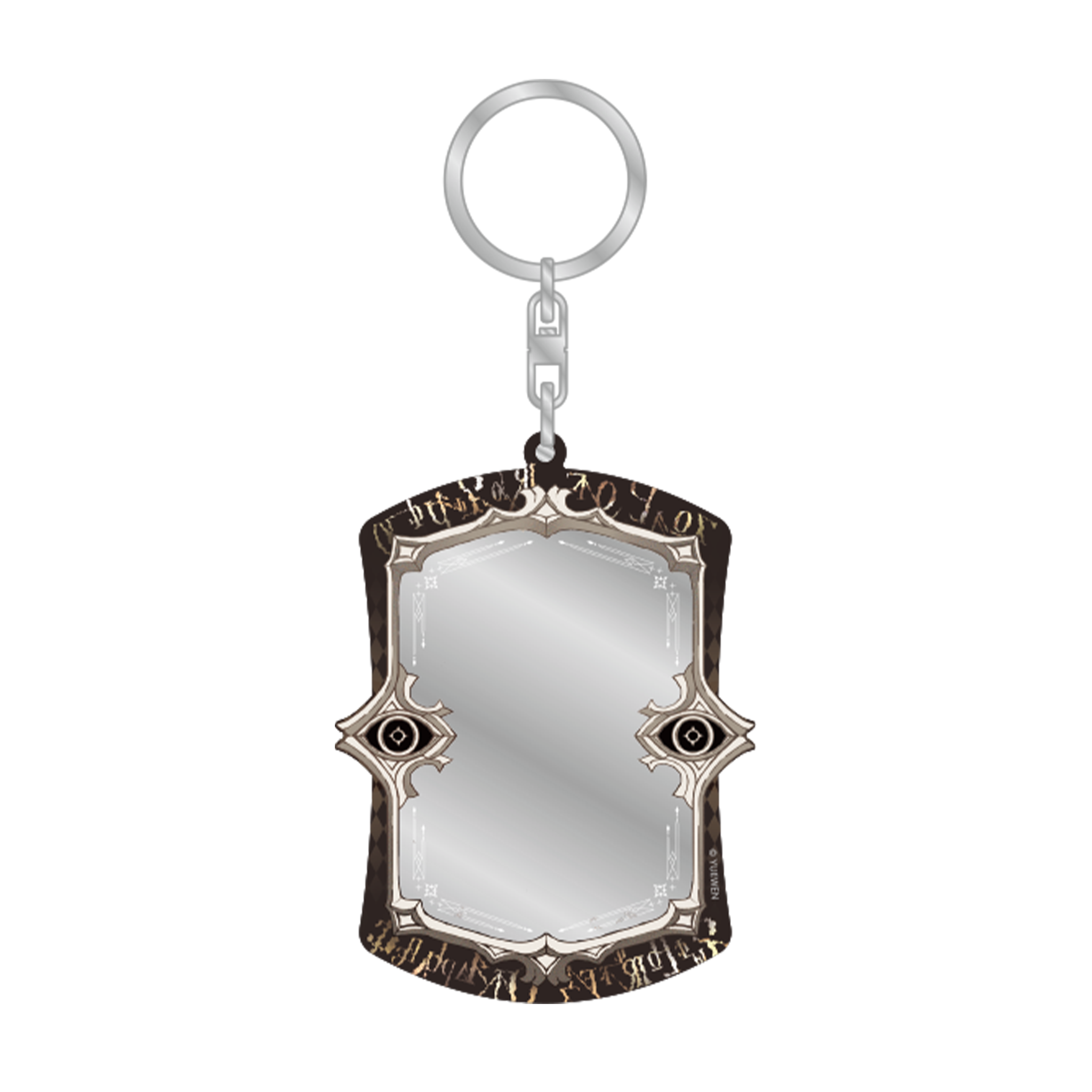 Shattered Light Dome Series Mirror Acrylic Charm