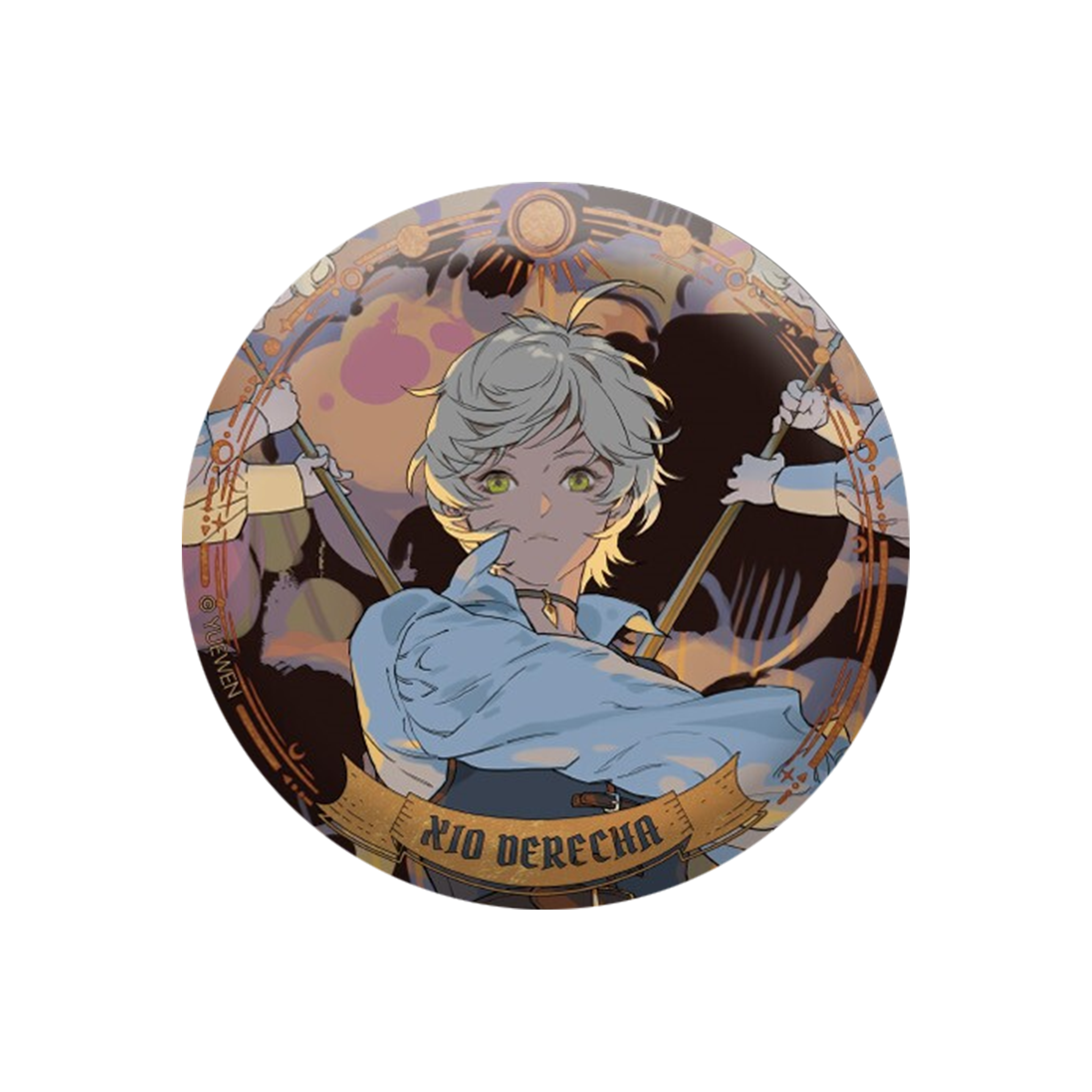 Tarot Series Double Flash Badge Blind Box