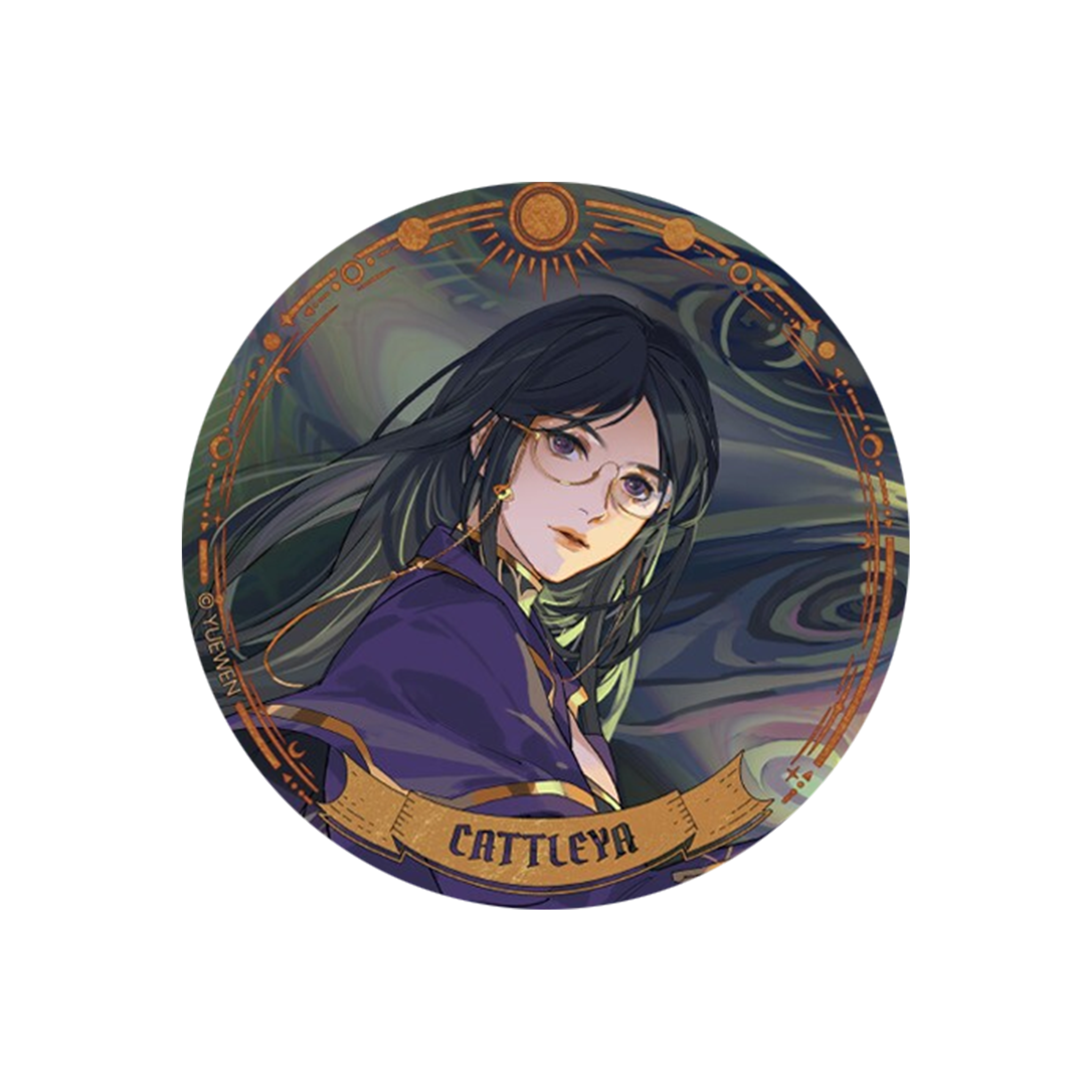 Tarot Series Double Flash Badge Blind Box