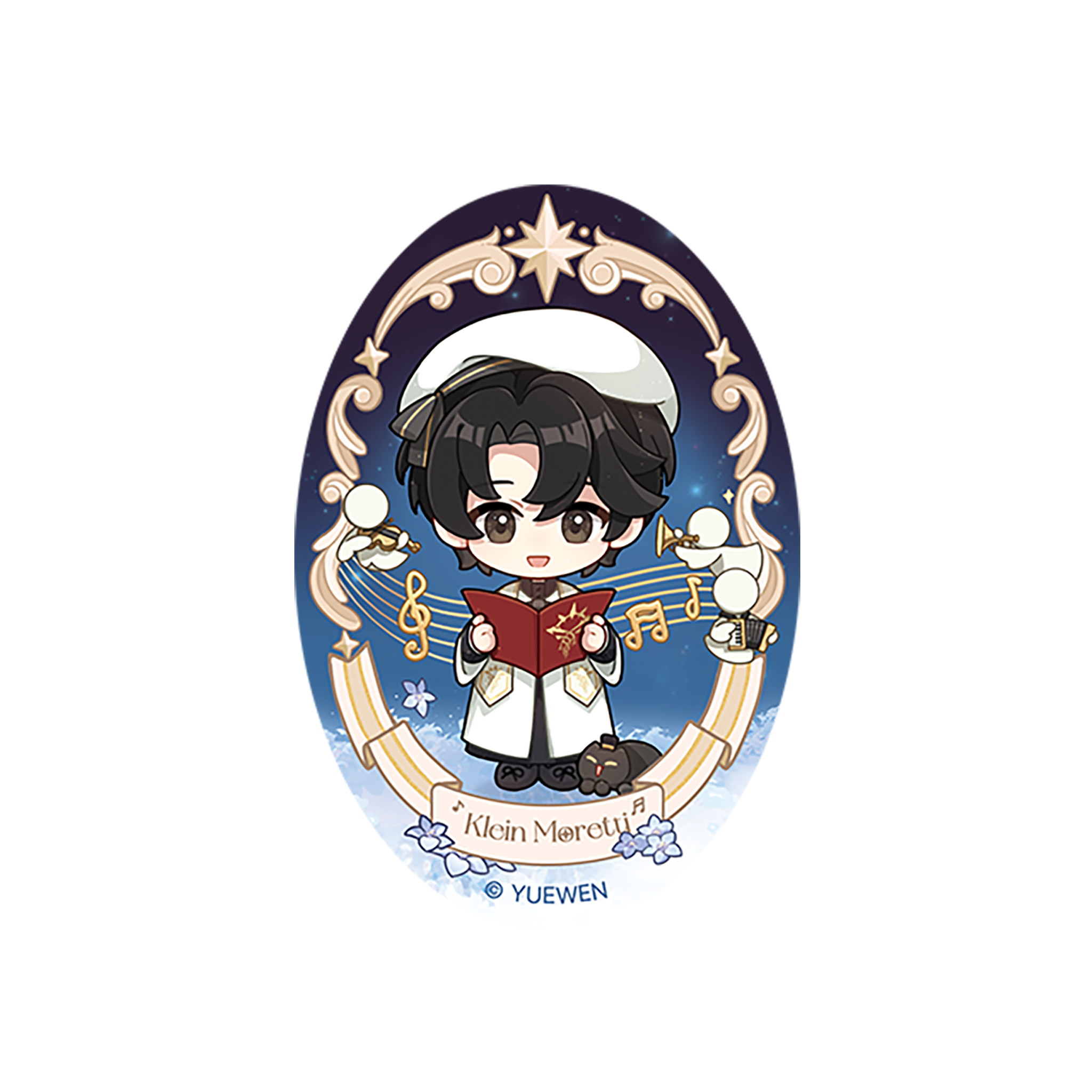 The Fool's Choir Series 2 Oval Badge Blind Box