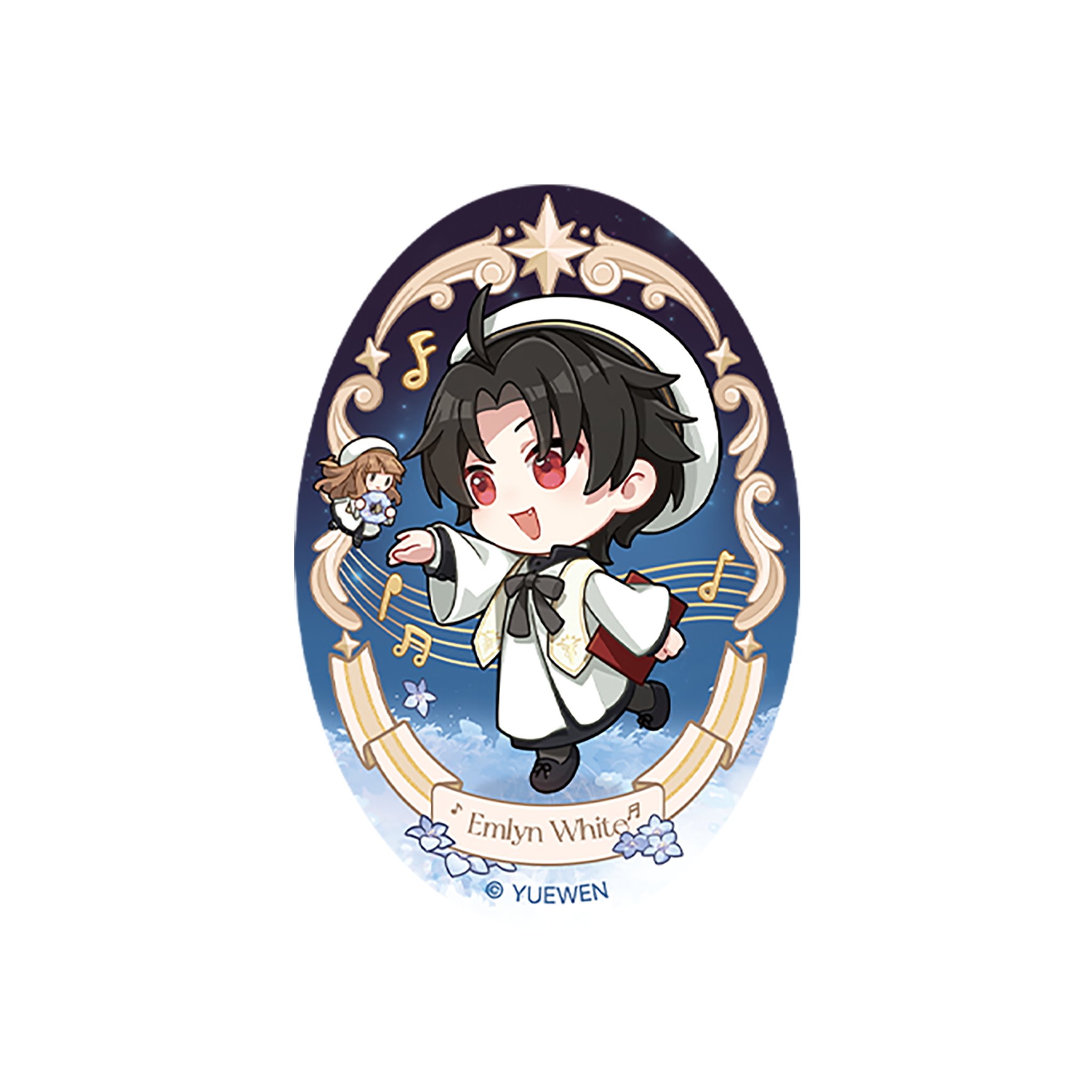 The Fool's Choir Series 2 Oval Badge Blind Box