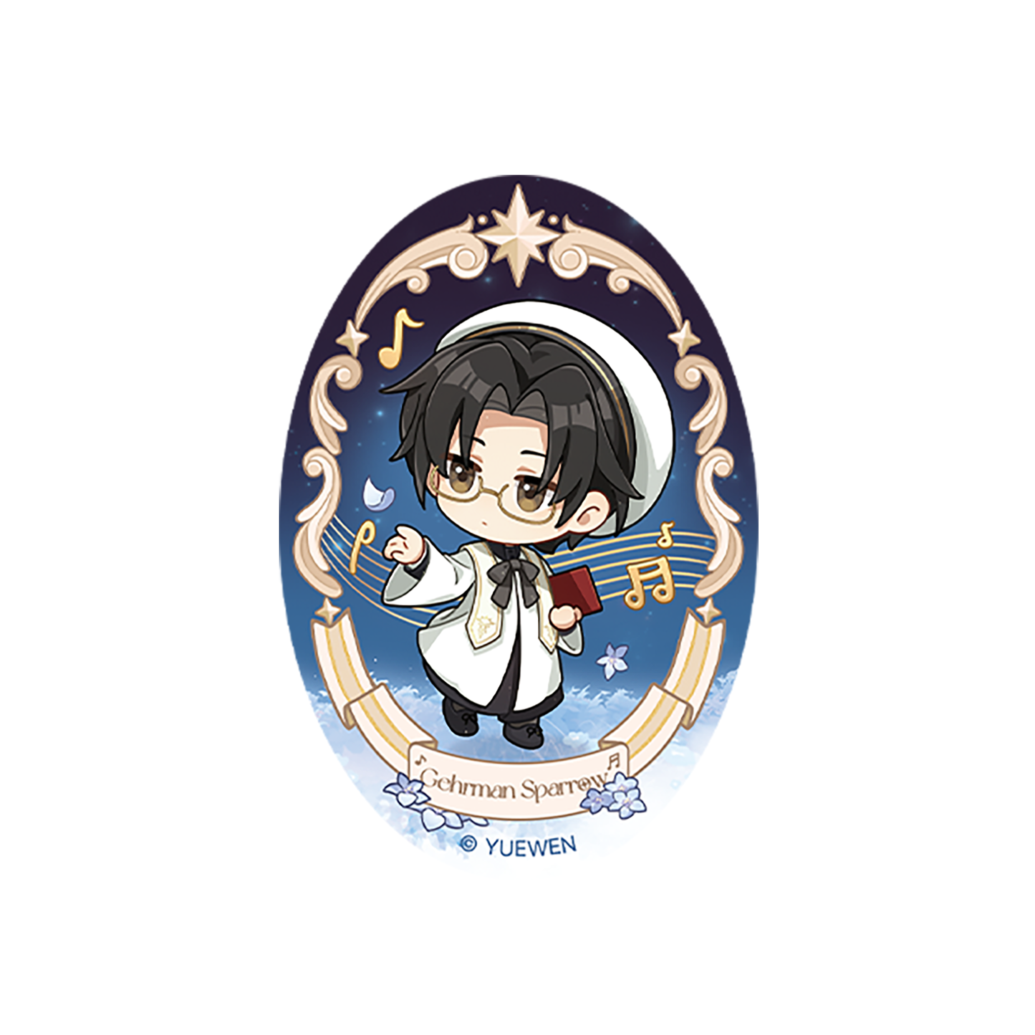 The Fool's Choir Series 2 Oval Badge Blind Box