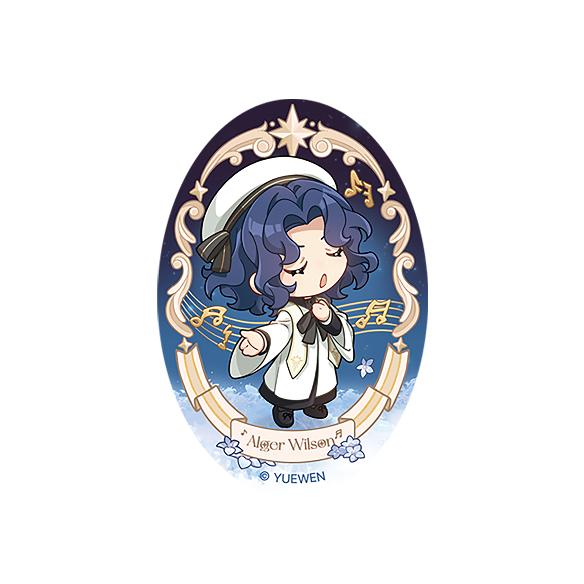The Fool's Choir Series 2 Oval Badge Blind Box