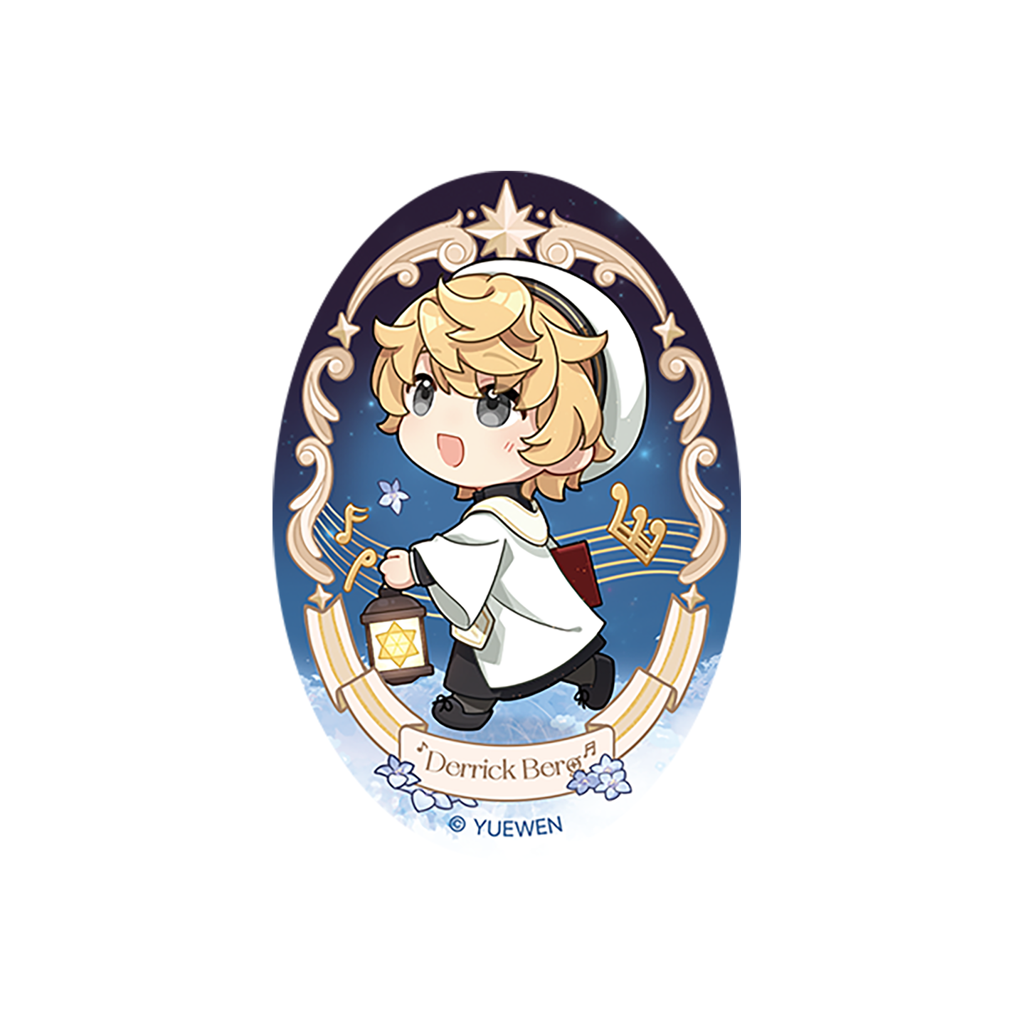 The Fool's Choir Series 2 Oval Badge Blind Box