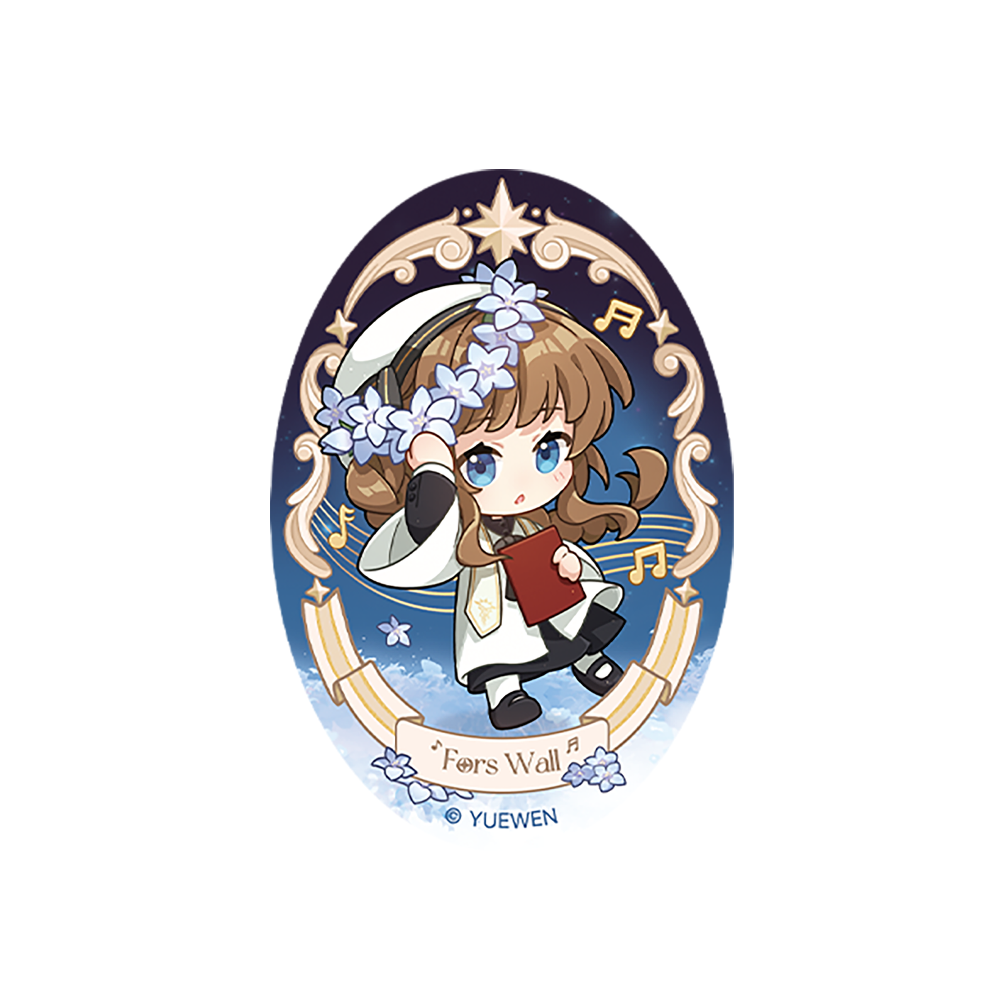 The Fool's Choir Series 2 Oval Badge Blind Box