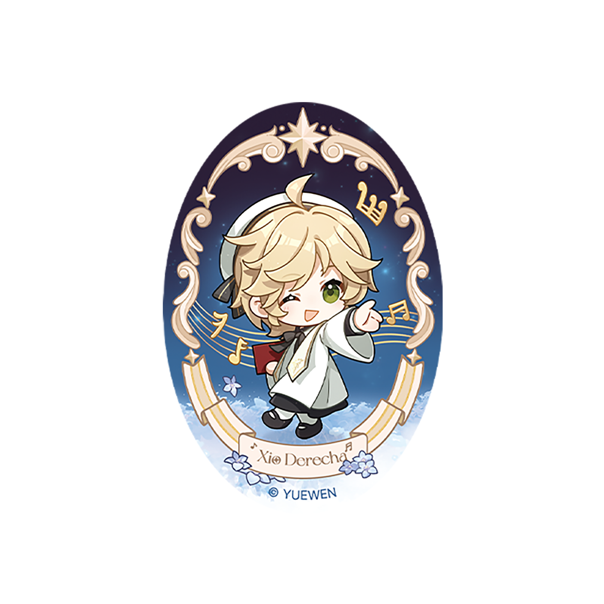 The Fool's Choir Series 2 Oval Badge Blind Box