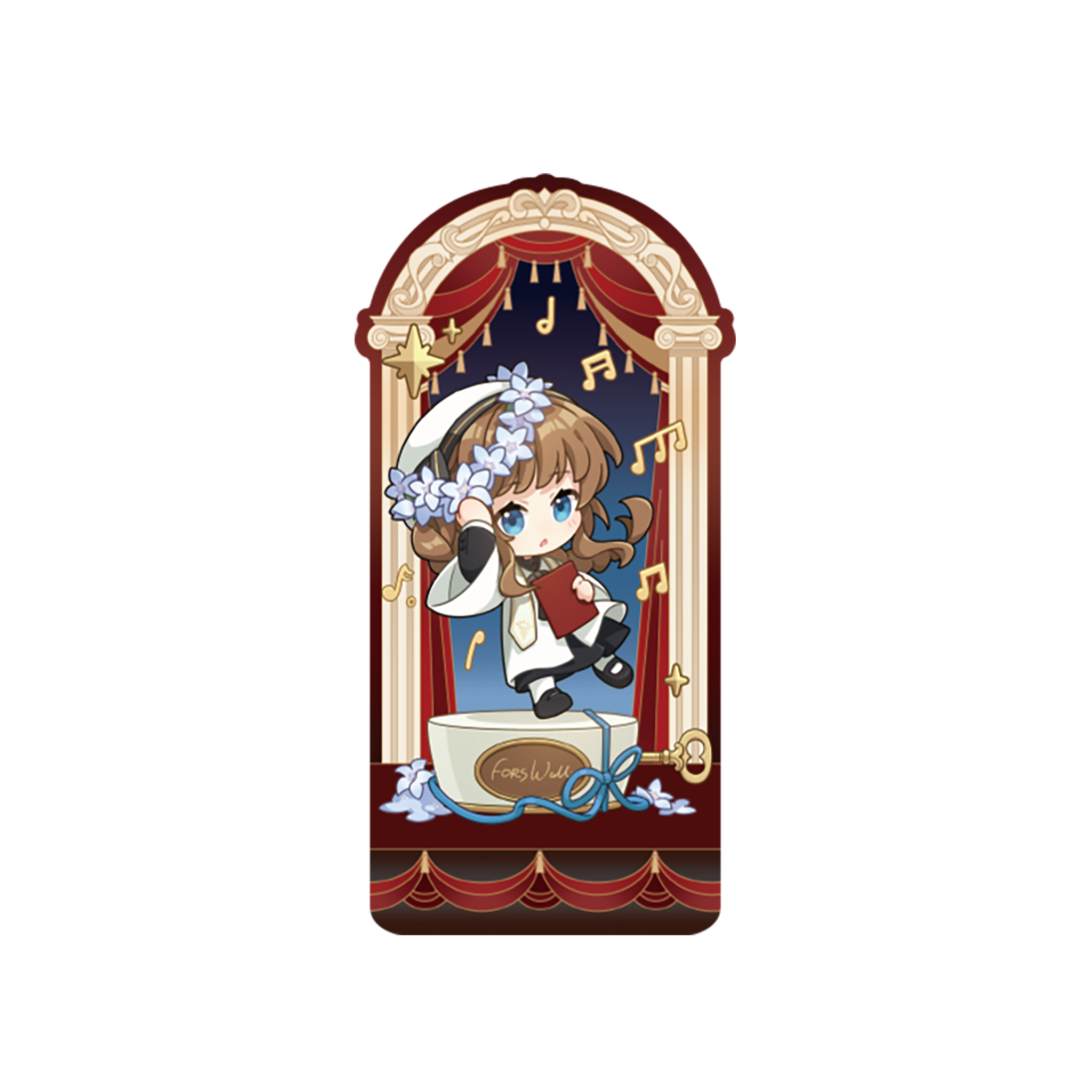 The Fool's Choir Series 2 Special-Shaped Memorial Ticket Blind Box