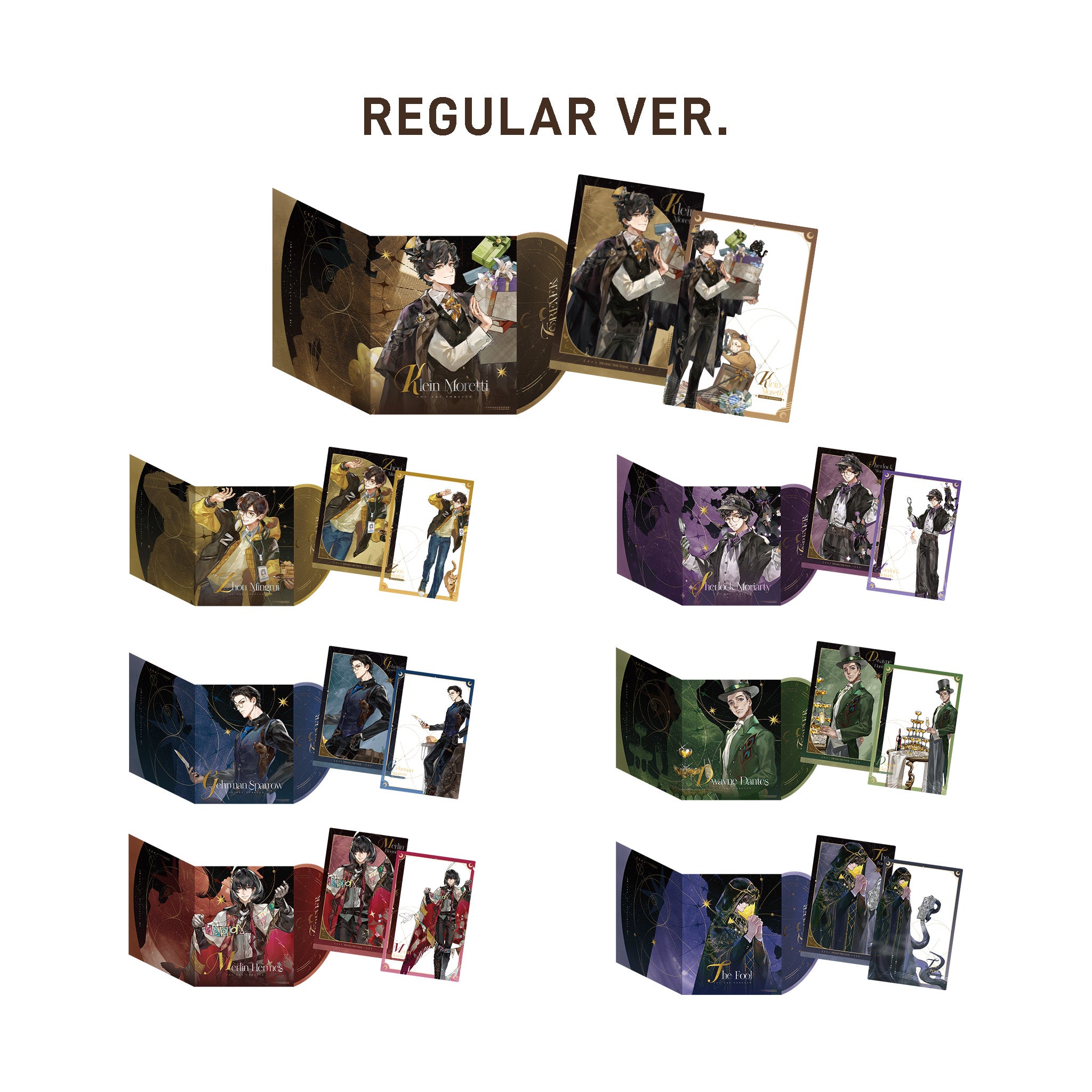 The Forever Series Clear Card & Polaroid Set Blind Box
