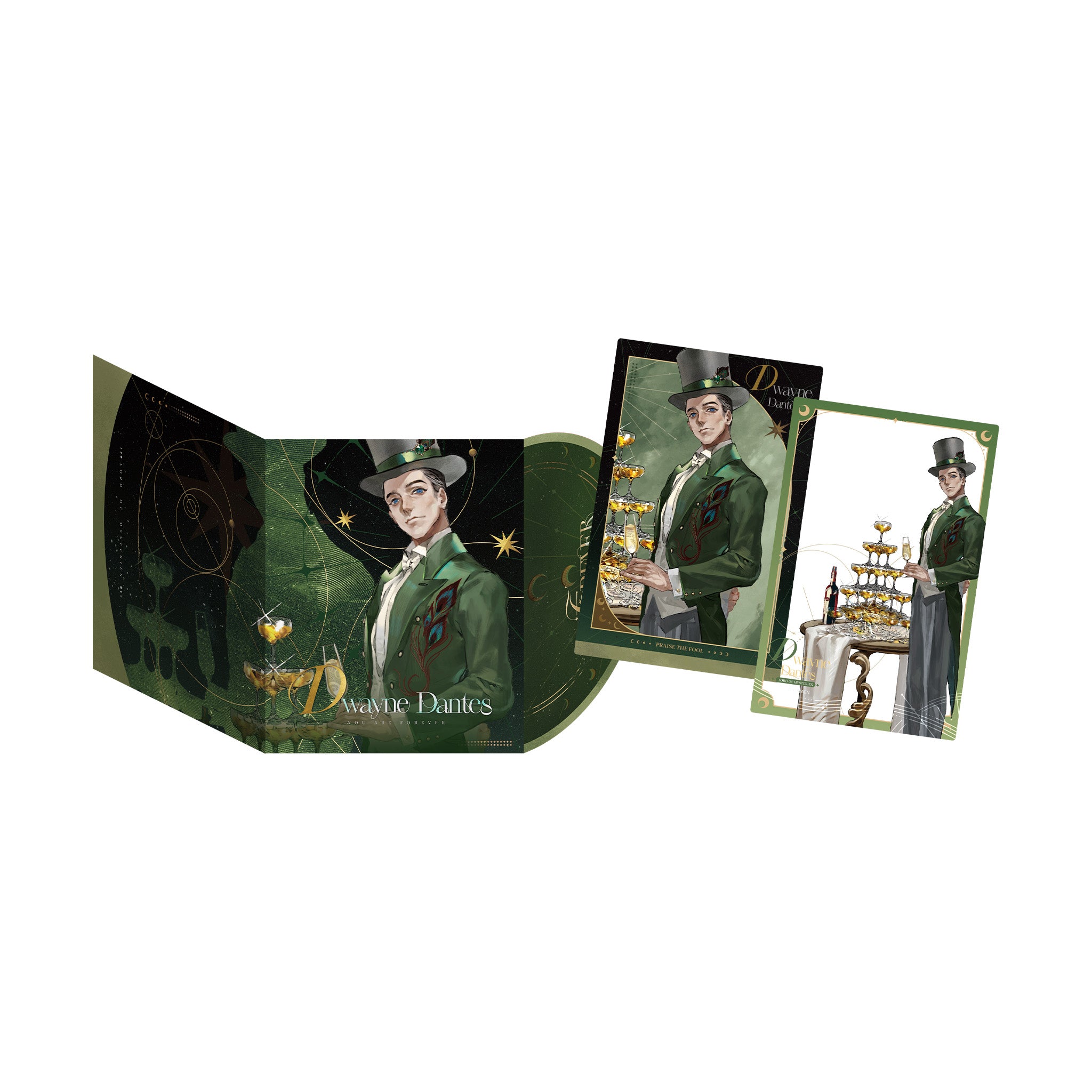 The Forever Series Clear Card & Polaroid Set Blind Box
