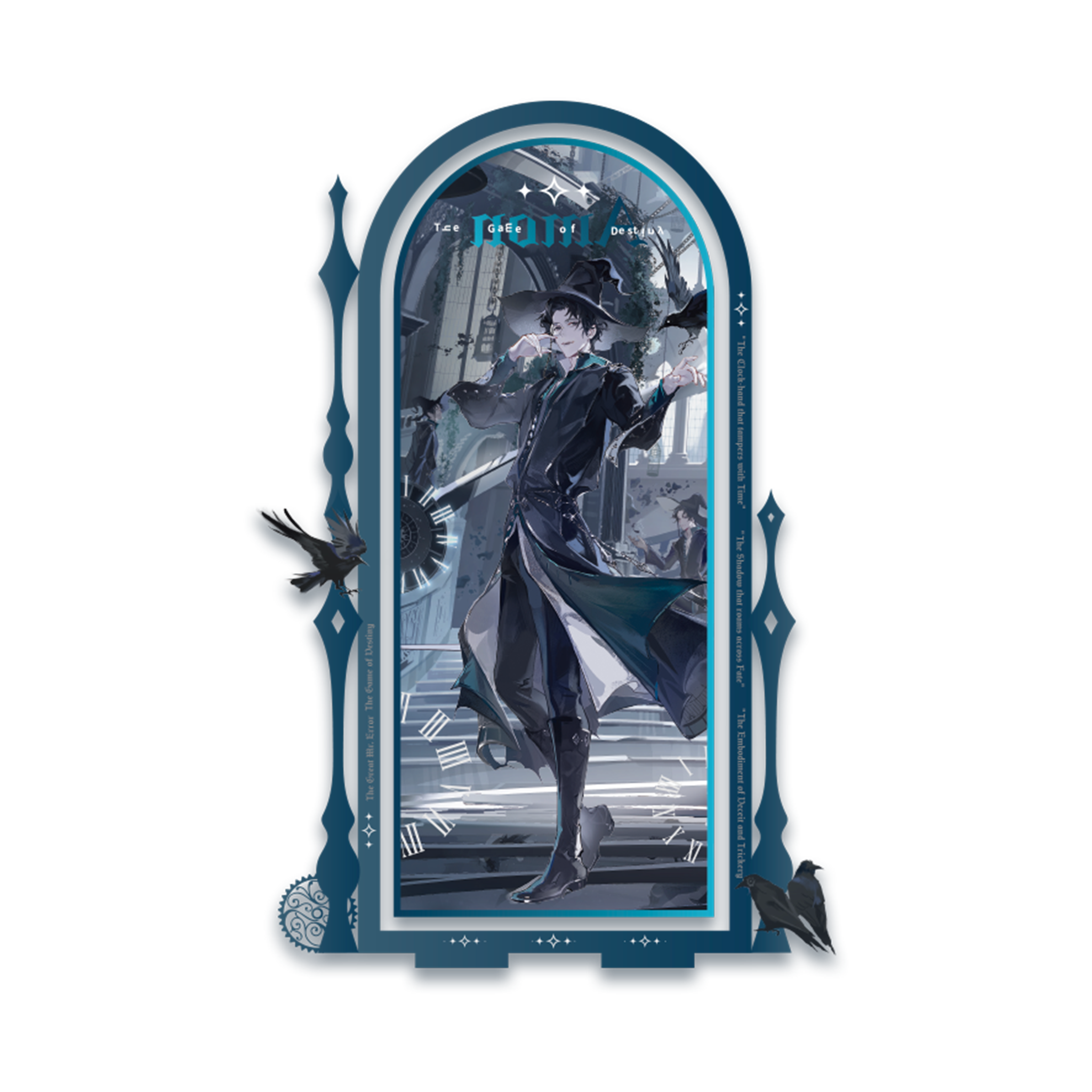 The Game of Destiny Series Rotating Acrylic Standee