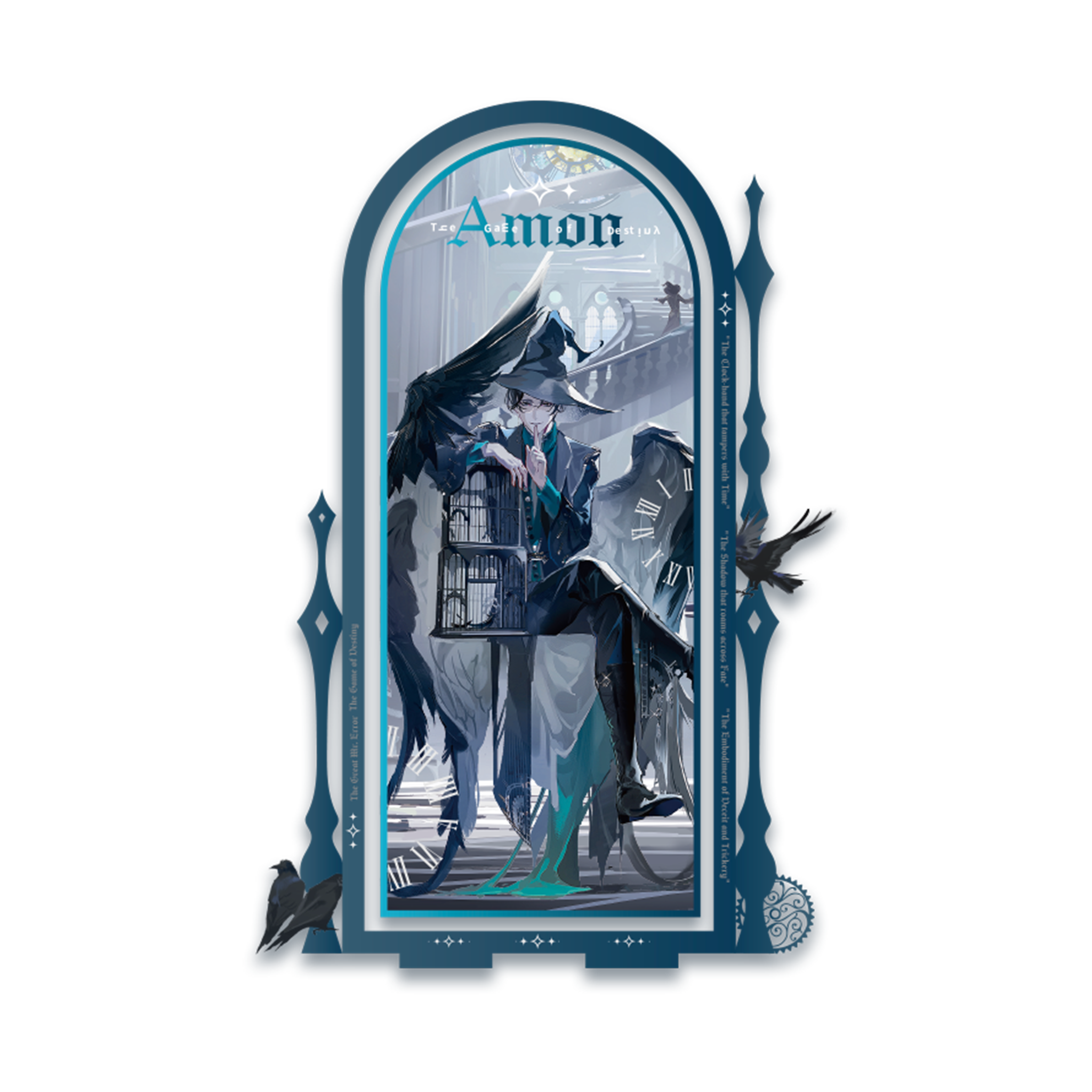 The Game of Destiny Series Rotating Acrylic Standee