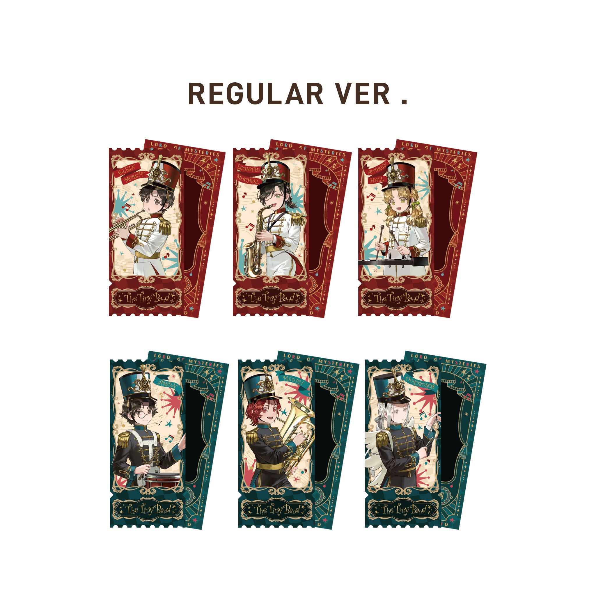 The Tiny Band Ticket Holder Set Blind Box