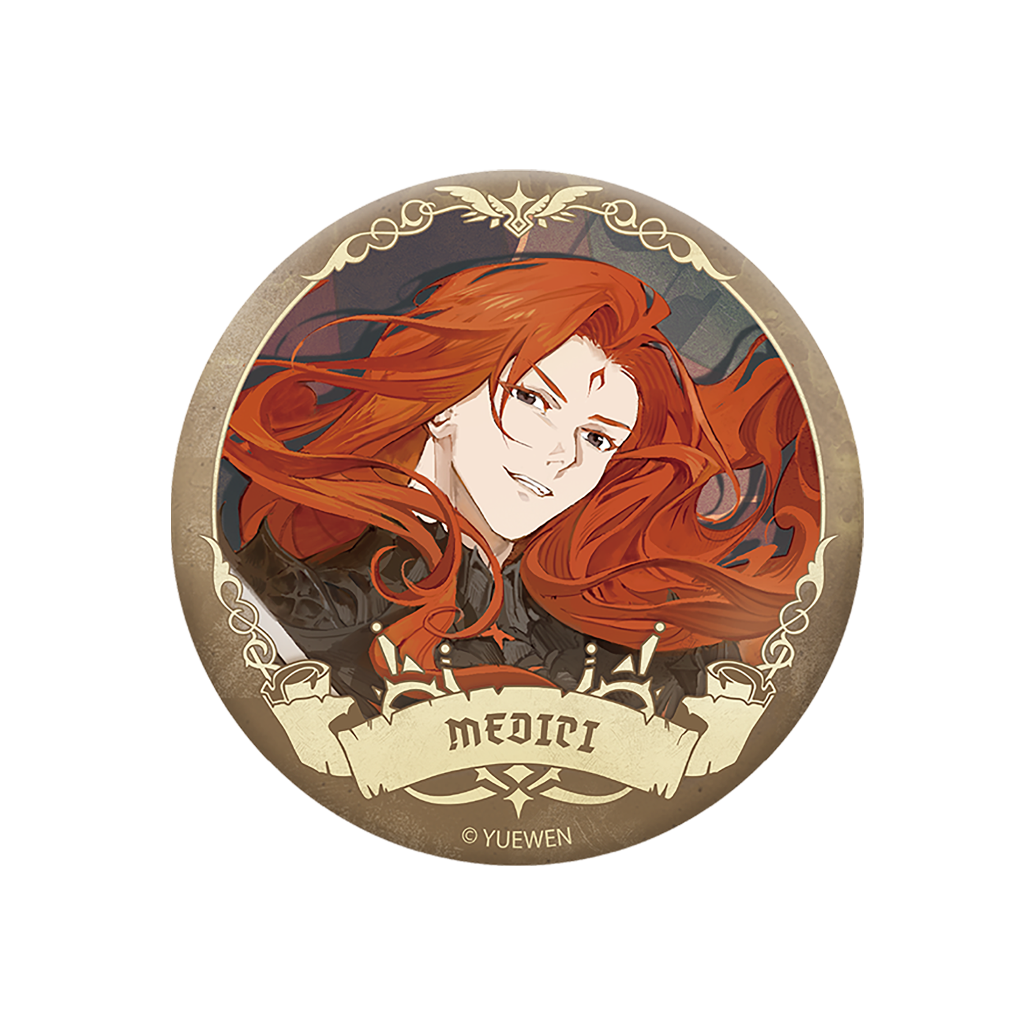 The Eight Archangels Series Double-Flash Badge Blind Box