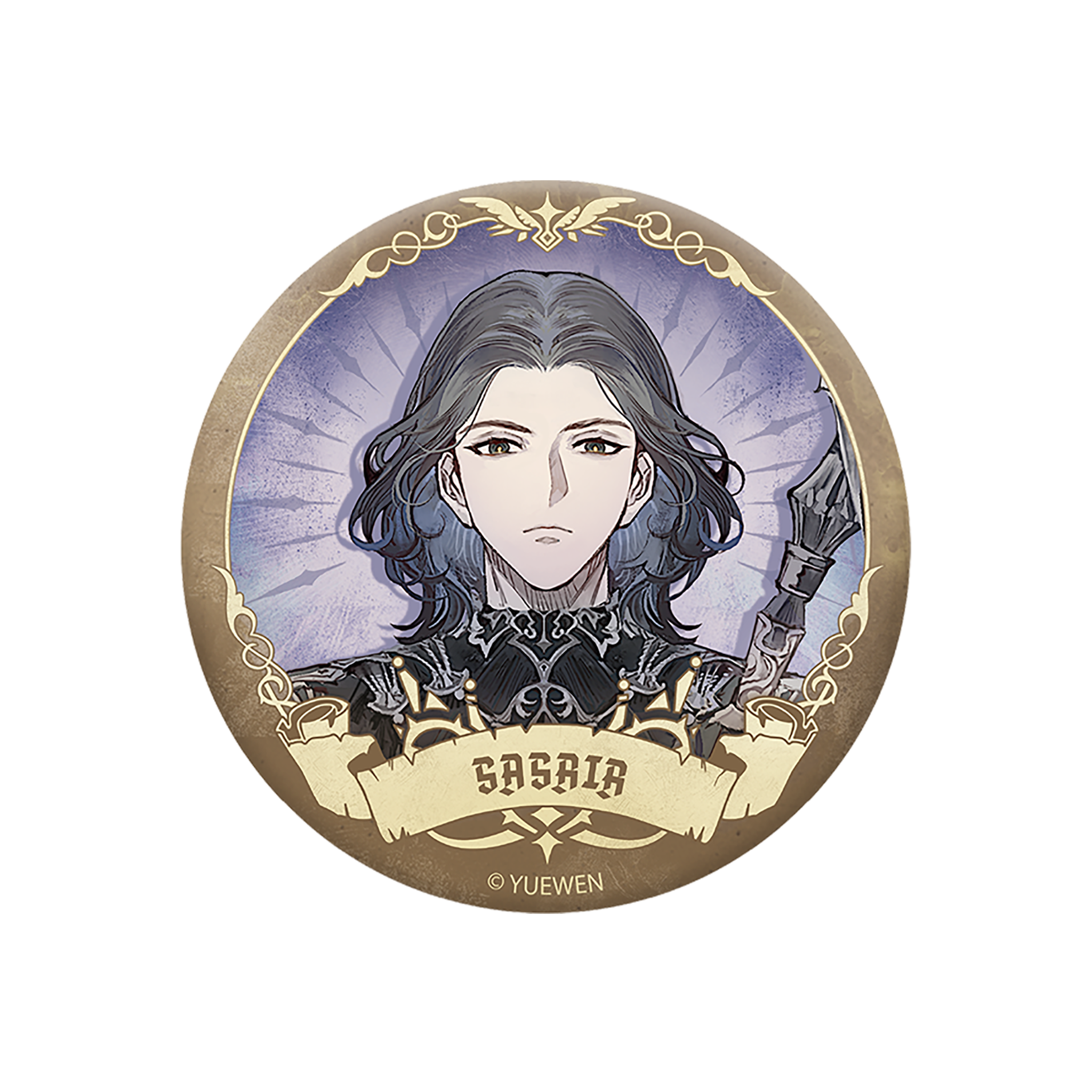 The Eight Archangels Series Double-Flash Badge Blind Box