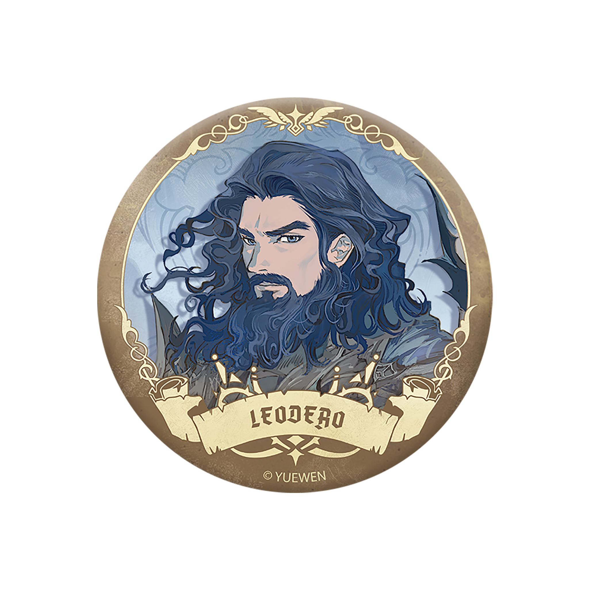 The Eight Archangels Series Double-Flash Badge Blind Box