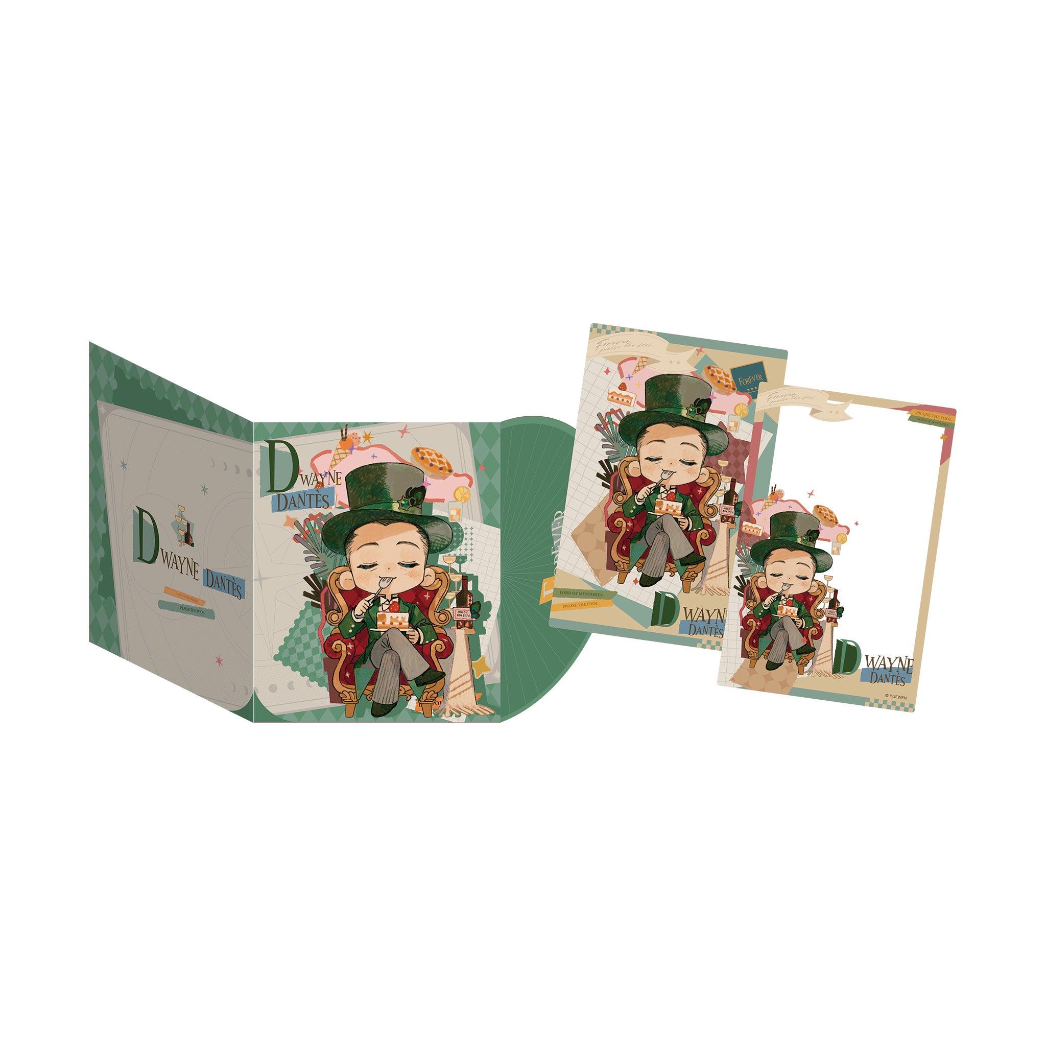 The Forever Series Clear Card & Polaroid Set Blind Box