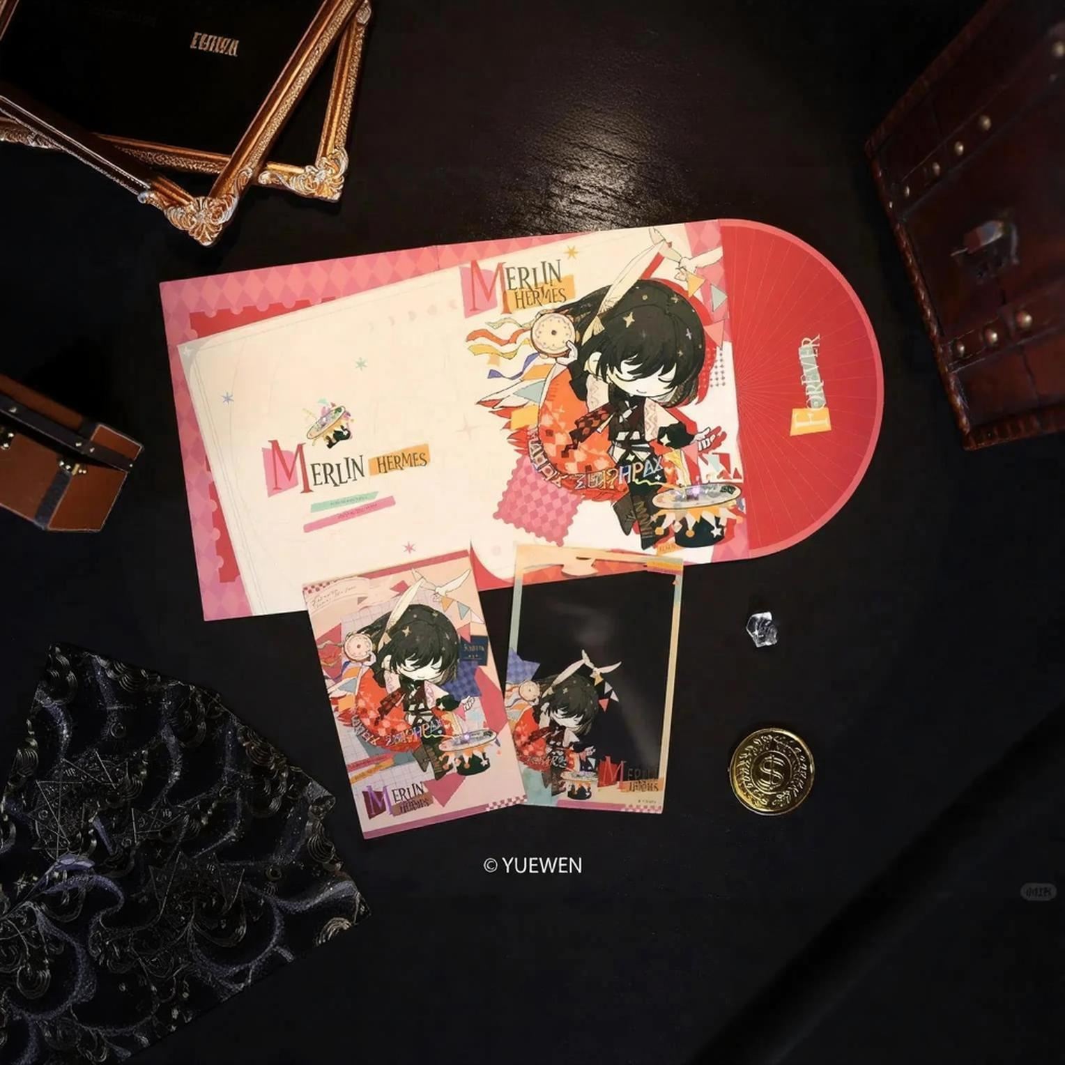 The Forever Series Clear Card & Polaroid Set Blind Box