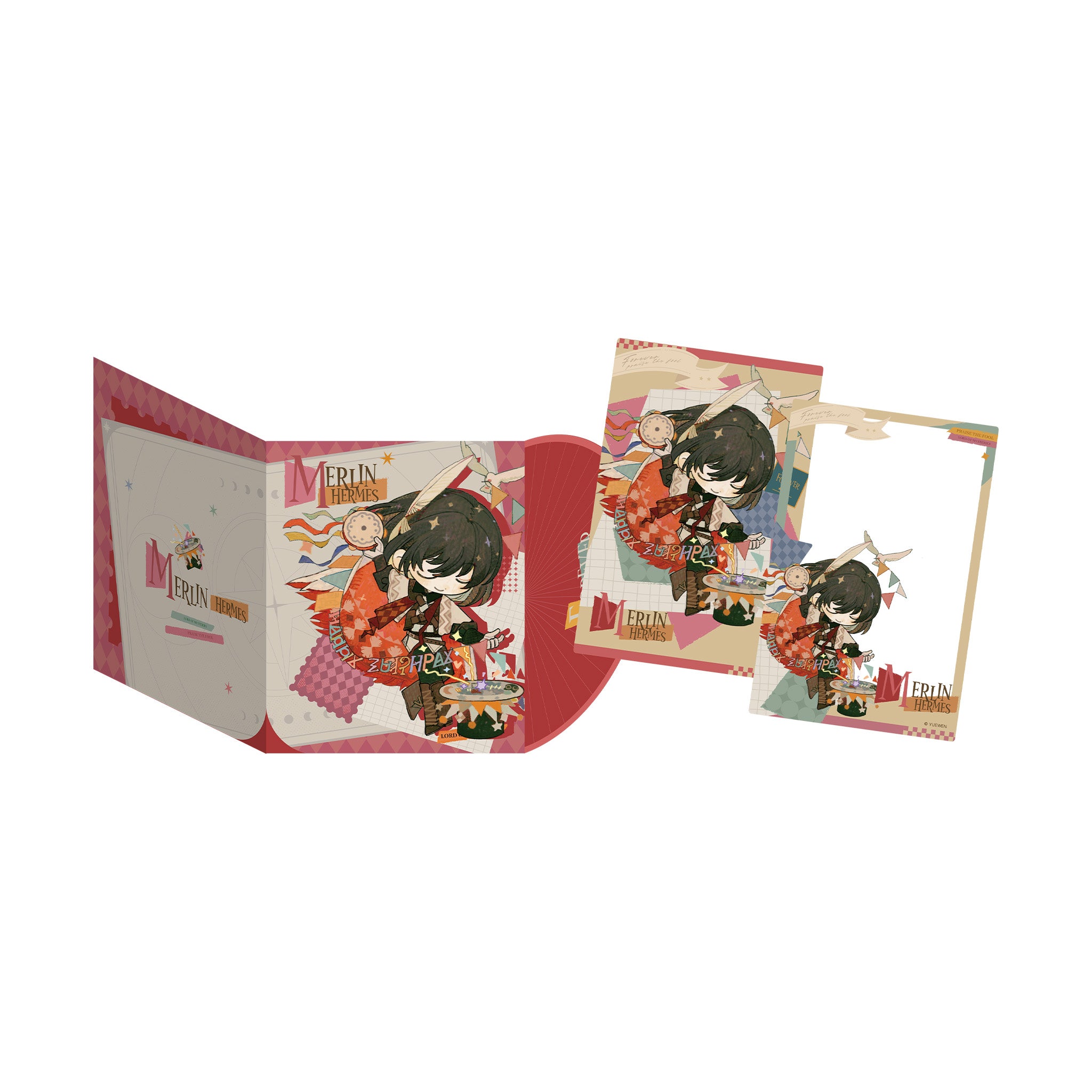 The Forever Series Clear Card & Polaroid Set Blind Box
