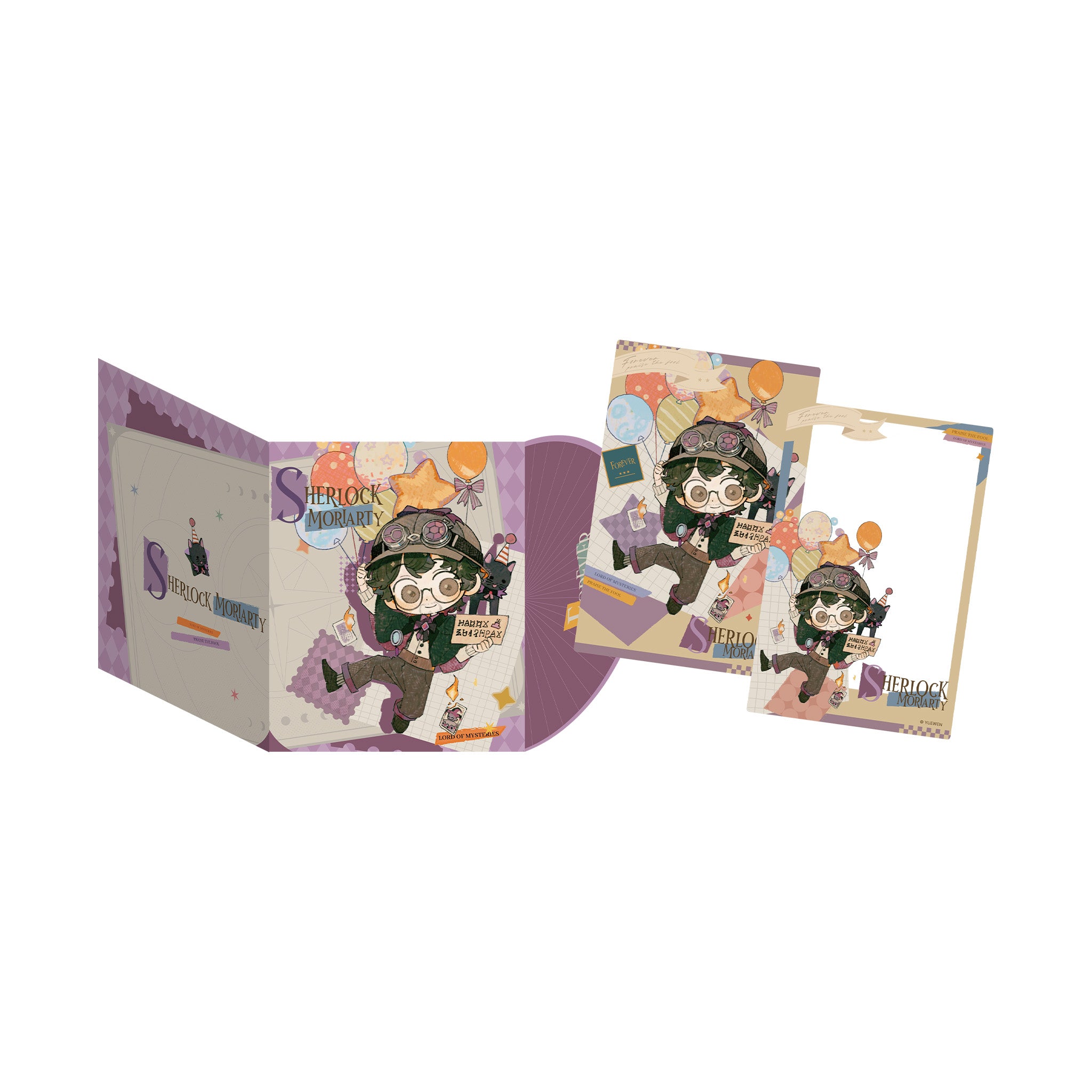 The Forever Series Clear Card & Polaroid Set Blind Box